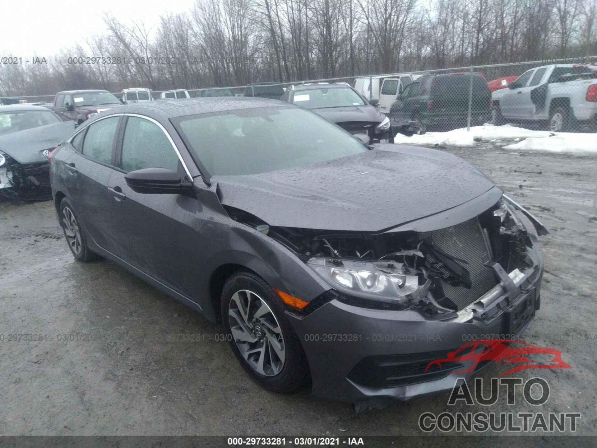 HONDA CIVIC SEDAN 2016 - 19XFC2F77GE202790