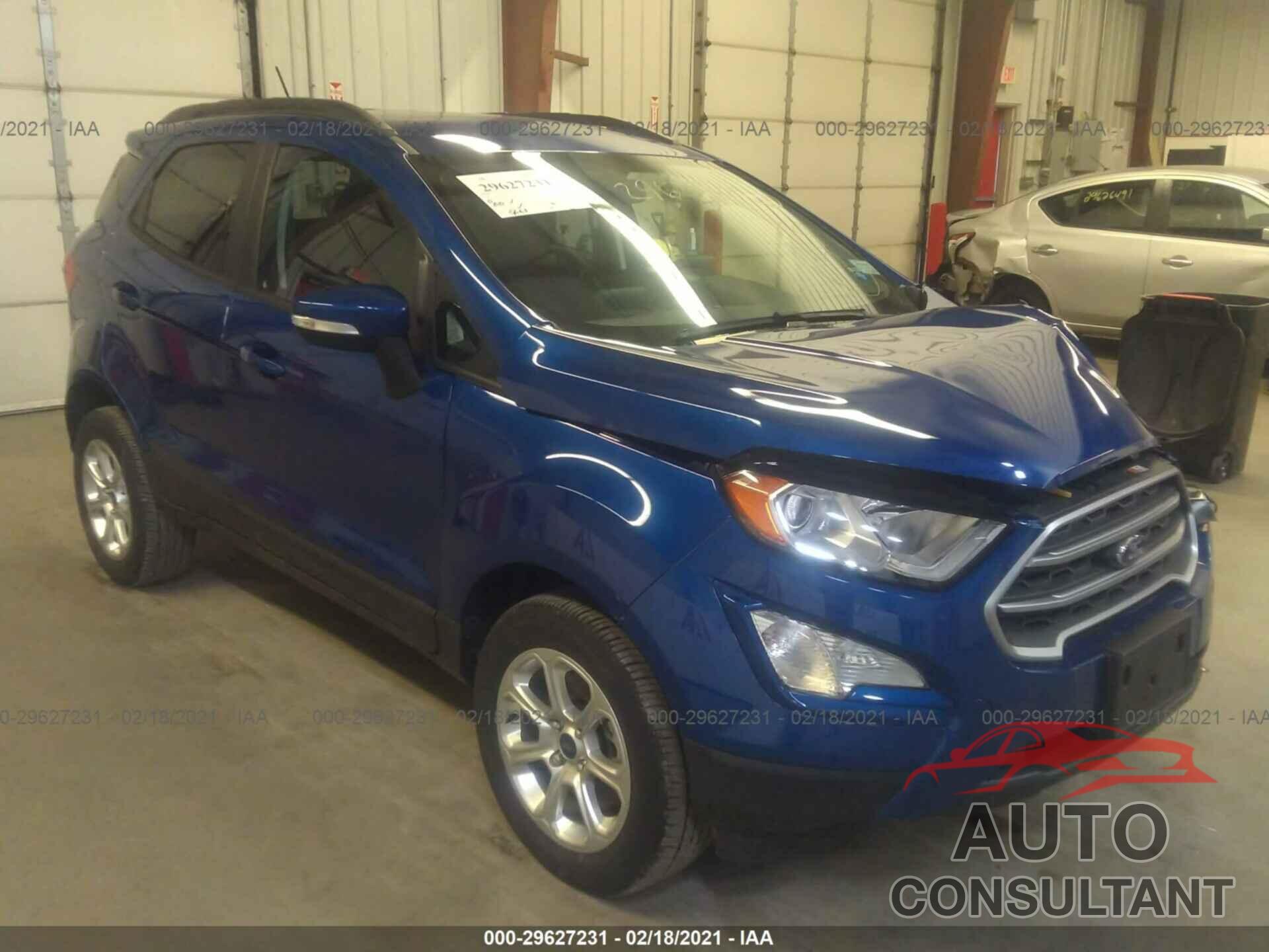 FORD ECOSPORT 2019 - MAJ6S3GL8KC275032