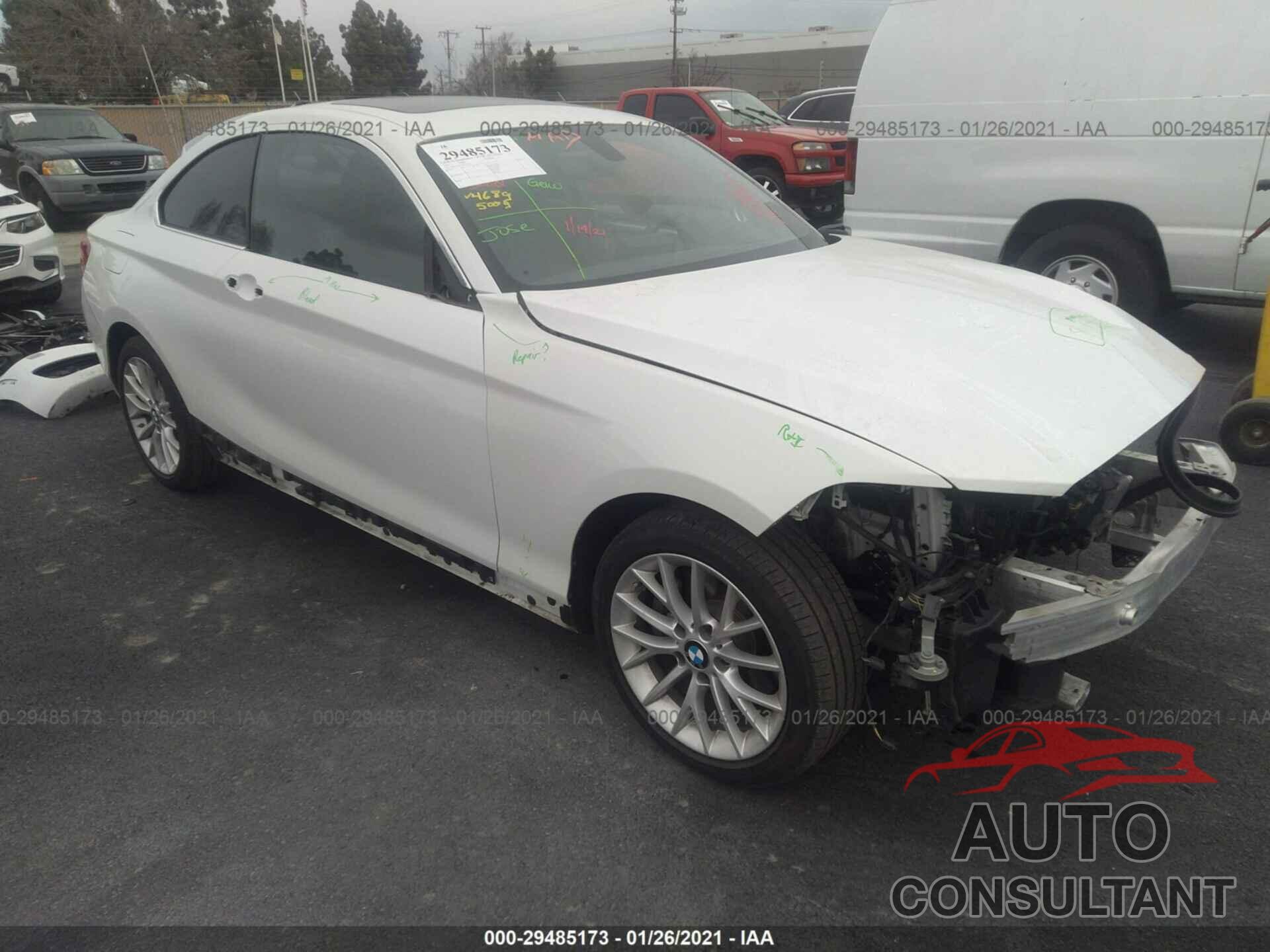 BMW 2 SERIES 2016 - WBA1G9C58GV726405