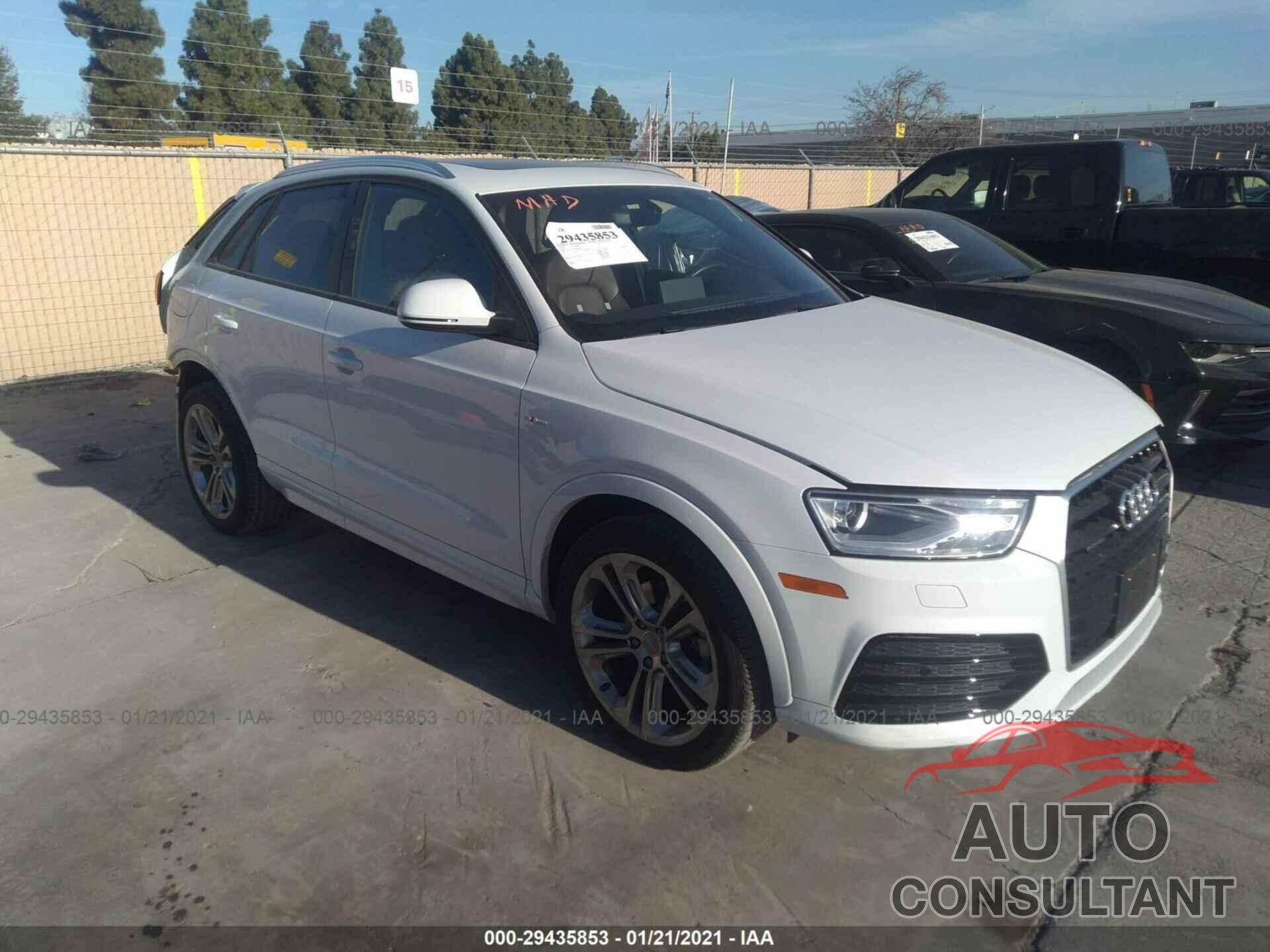 AUDI Q3 2018 - WA1ECCFS0JR016925