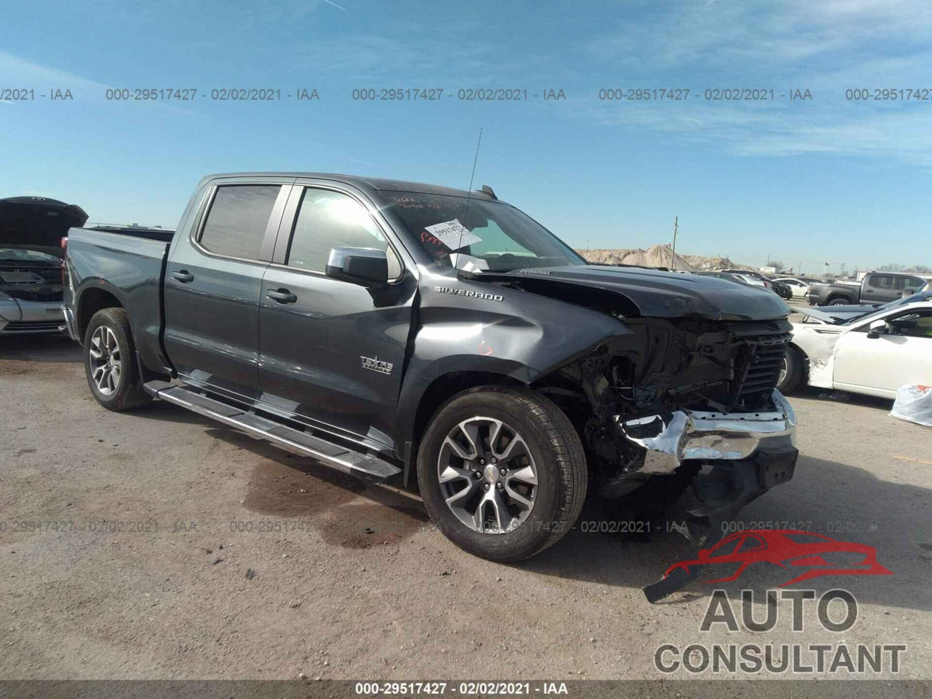 CHEVROLET SILVERADO 1500 2020 - 3GCPWCET0LG201172