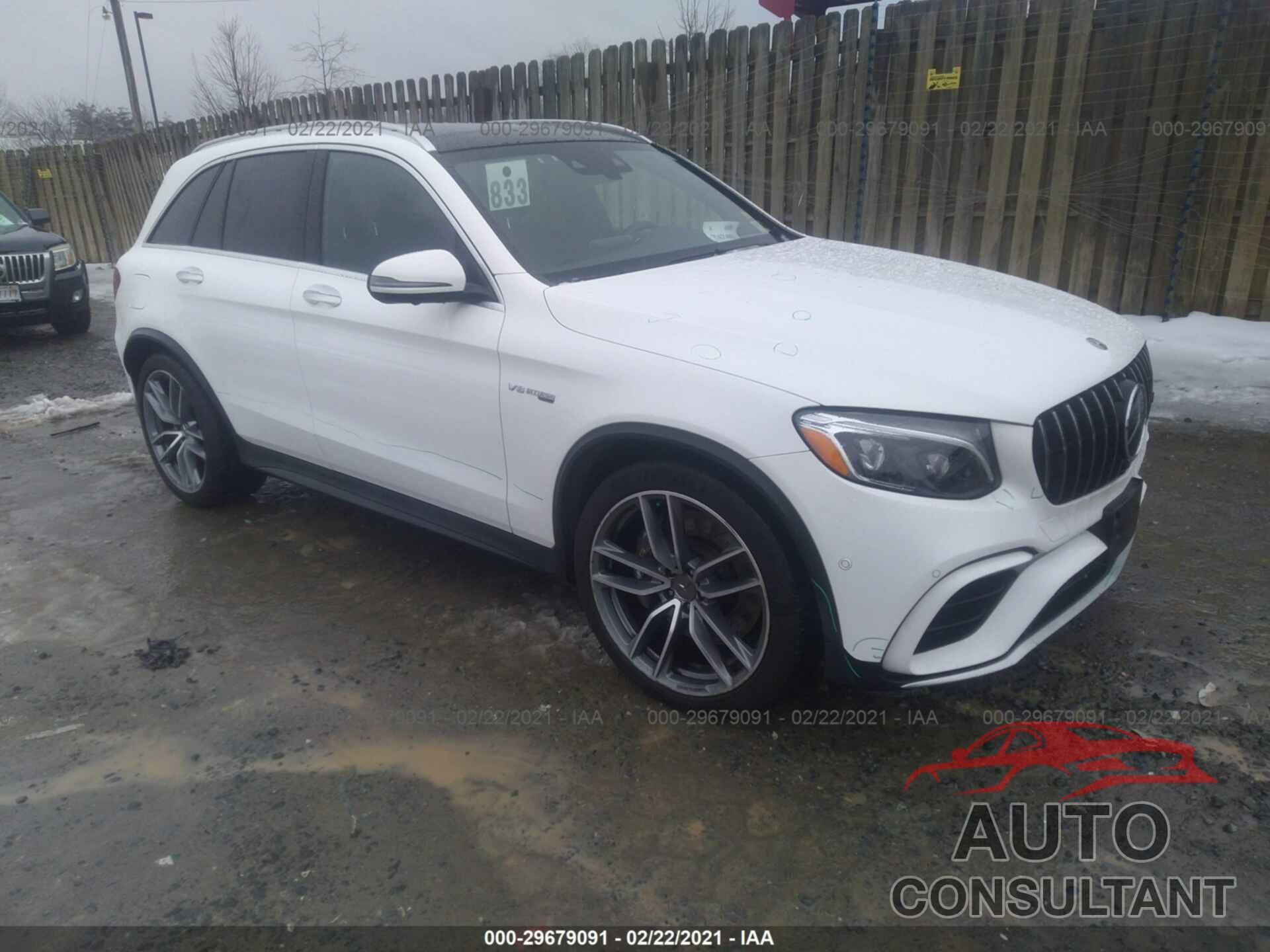 MERCEDES-BENZ GLC 2018 - WDC0G8JB1JF433426