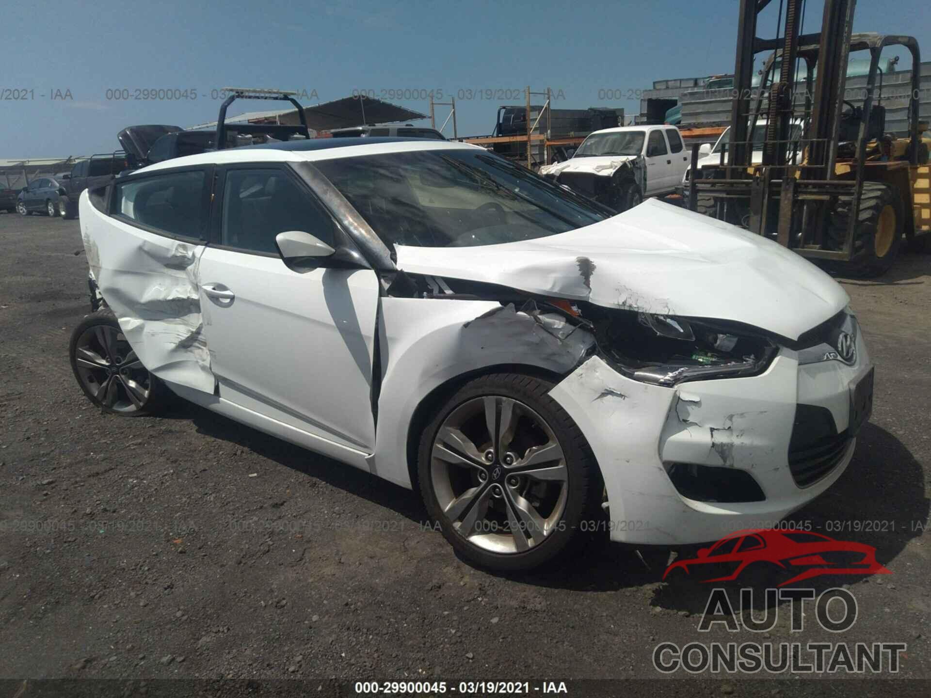 HYUNDAI VELOSTER 2016 - KMHTC6AD7GU248303