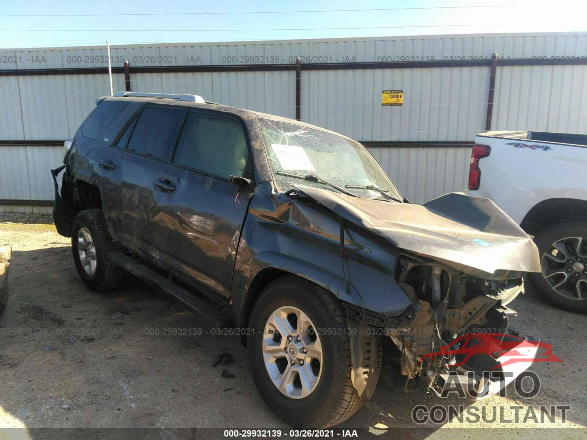 TOYOTA 4RUNNER 2016 - JTEZU5JR2G5111616