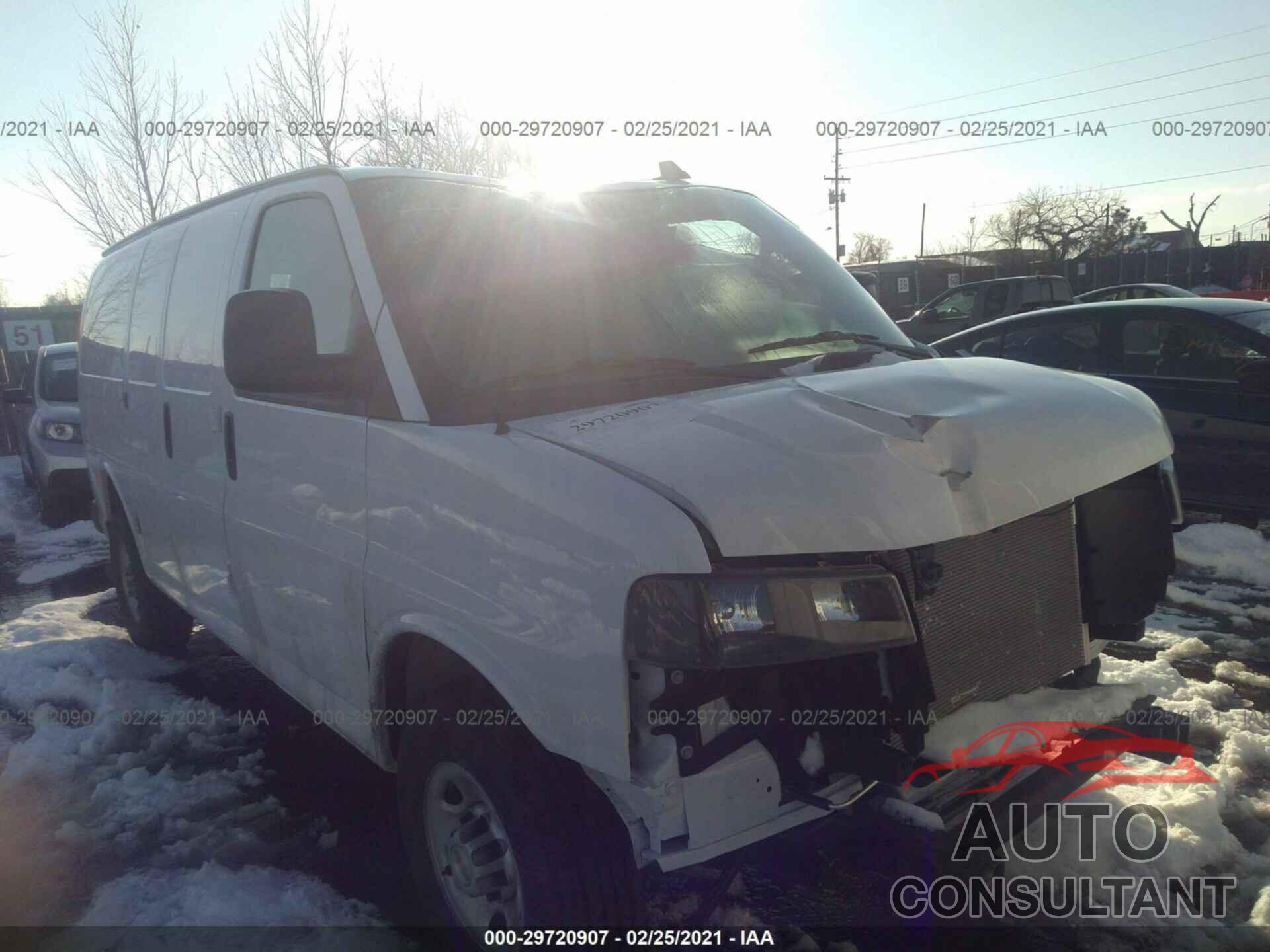 CHEVROLET EXPRESS CARGO VAN 2021 - 1GCWGAFPXM1151296