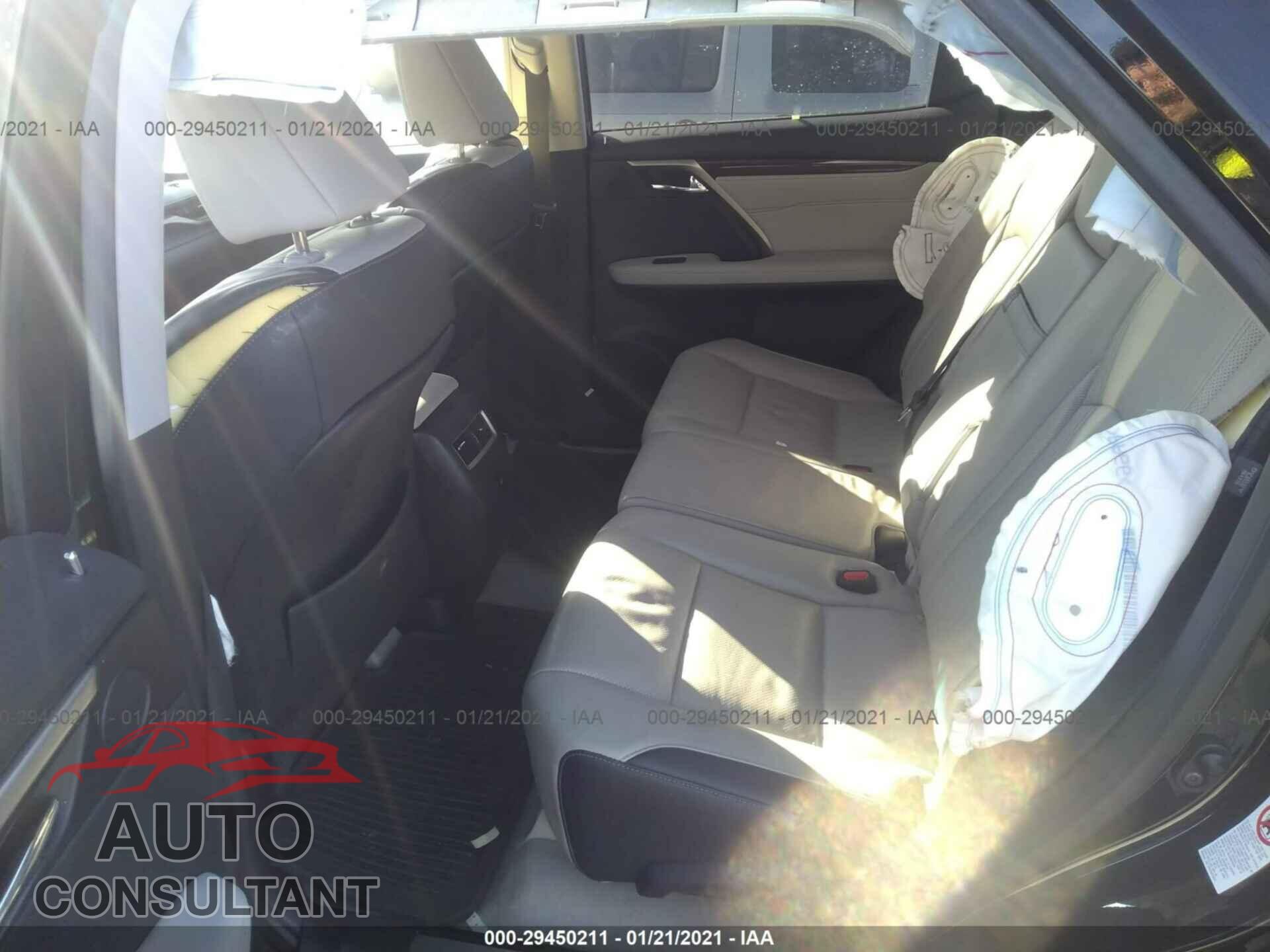LEXUS RX 350 2016 - 2T2BZMCA6GC006021