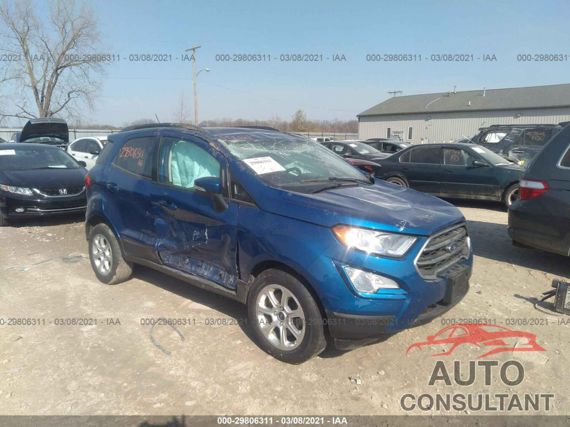 FORD ECOSPORT 2019 - MAJ3S2GE9KC294946