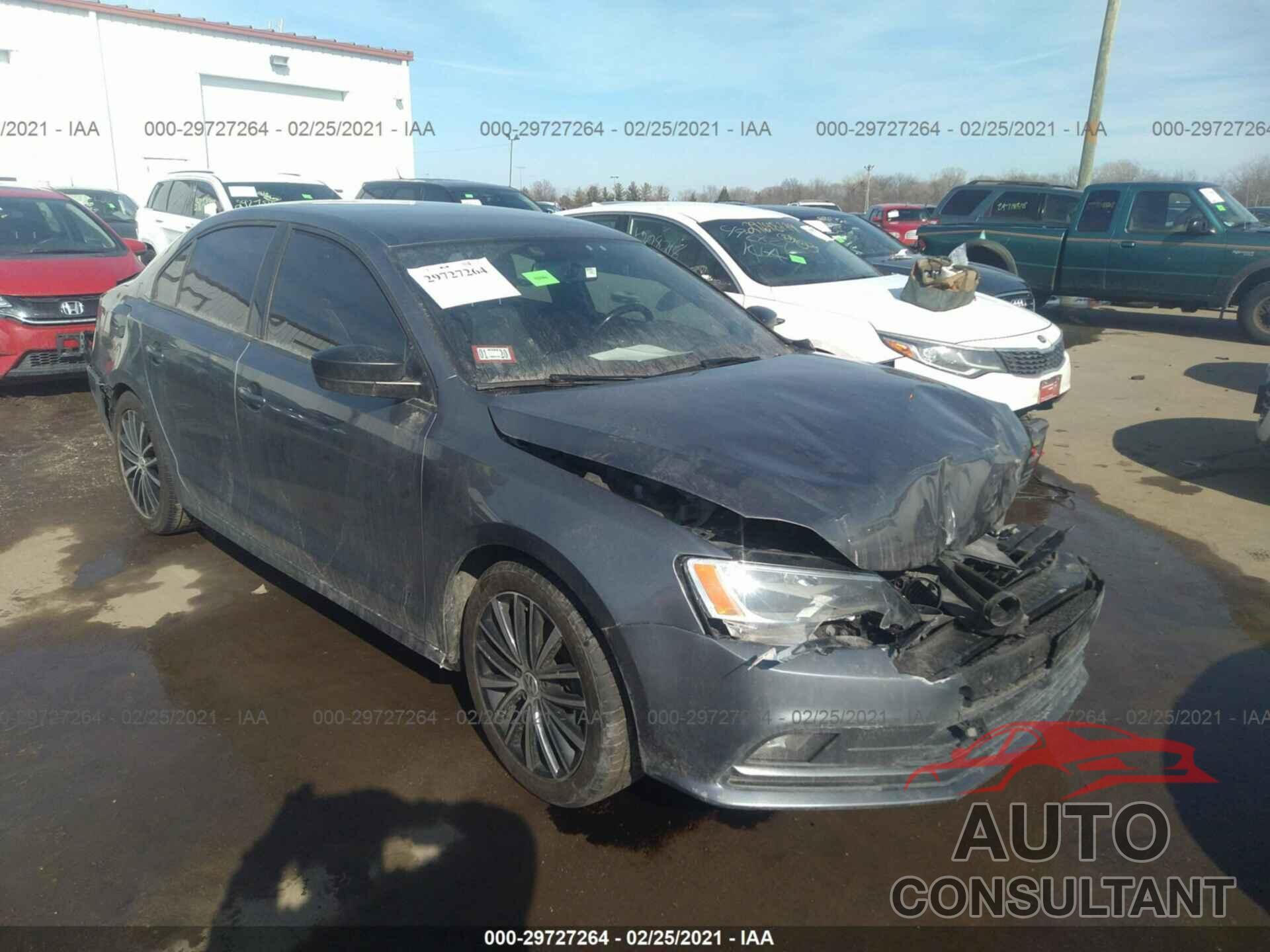 VOLKSWAGEN JETTA SEDAN 2016 - 3VWD17AJ8GM254168