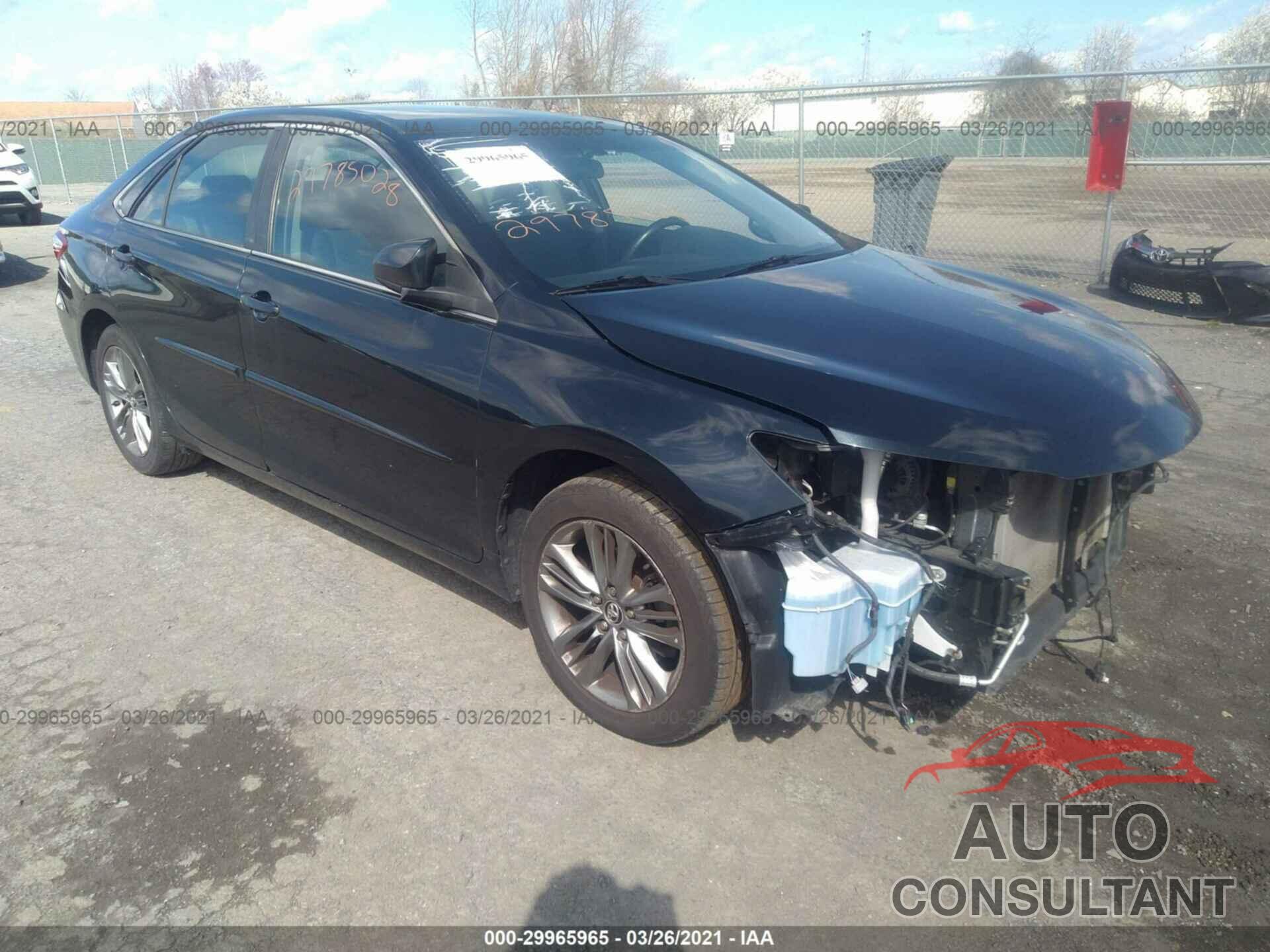 TOYOTA CAMRY 2016 - 4T1BF1FK9GU175447