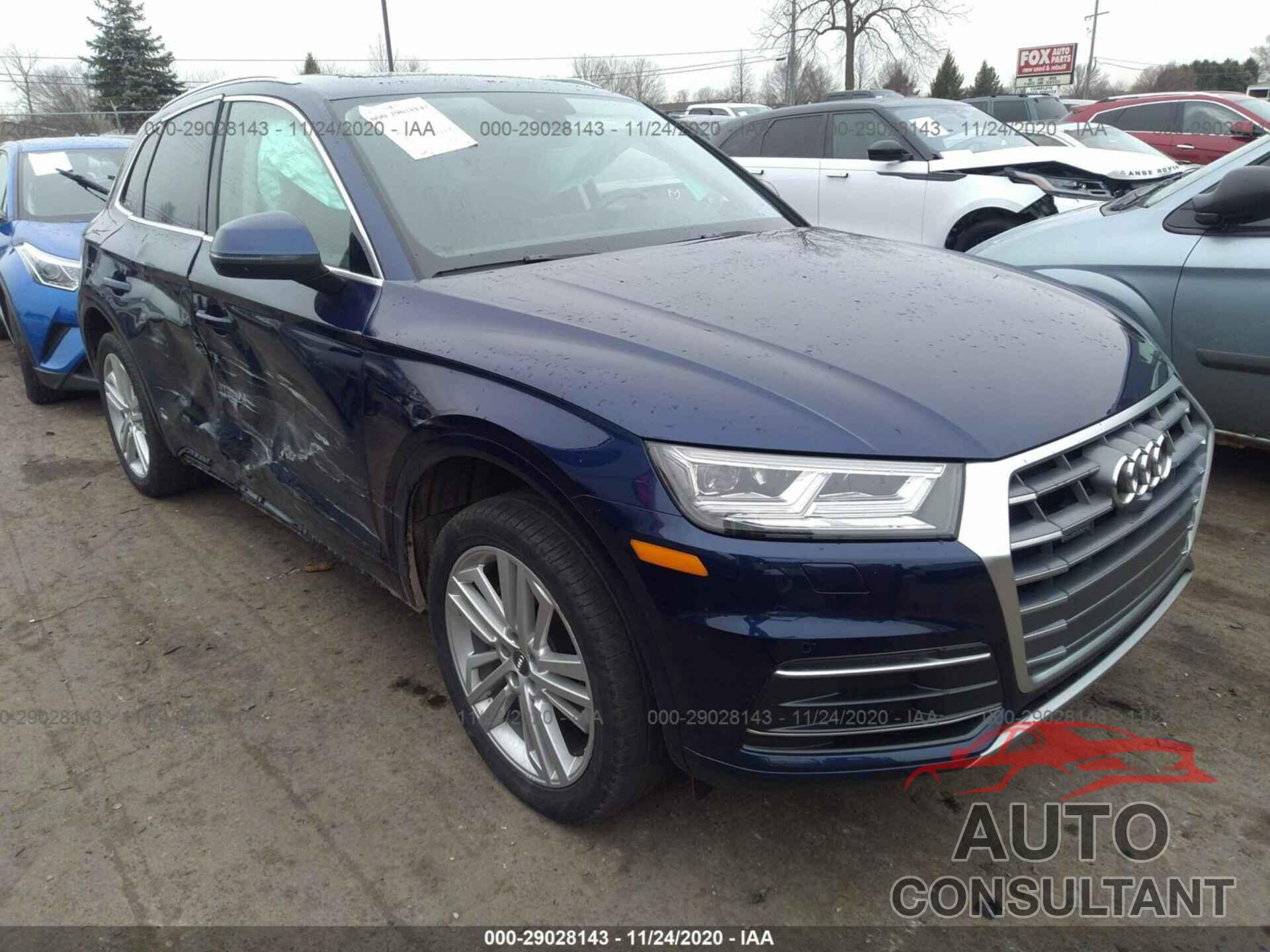 AUDI Q5 2018 - WA1CNAFYXJ2050731