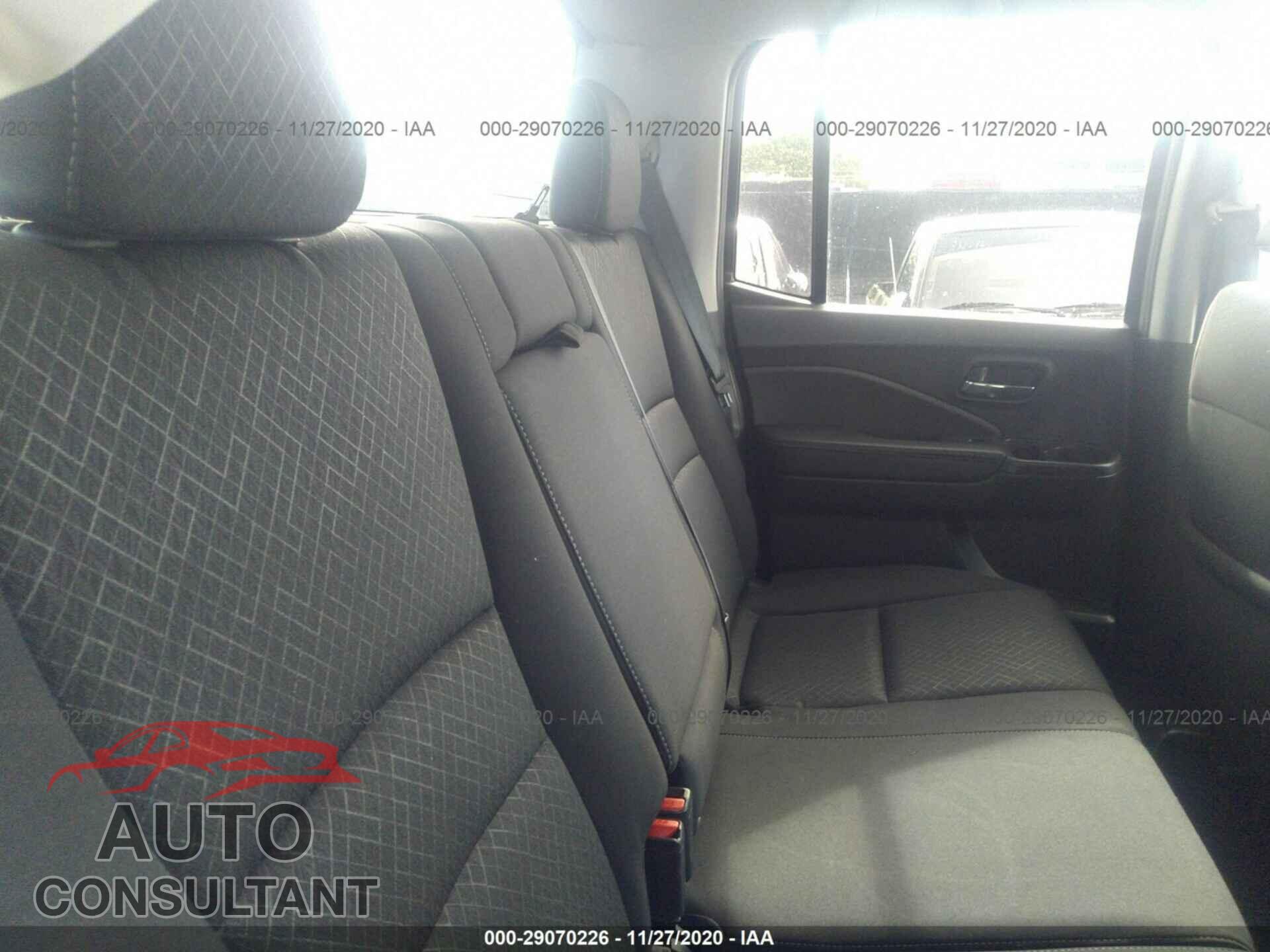 HONDA RIDGELINE 2017 - 5FPYK3F1XHB013731