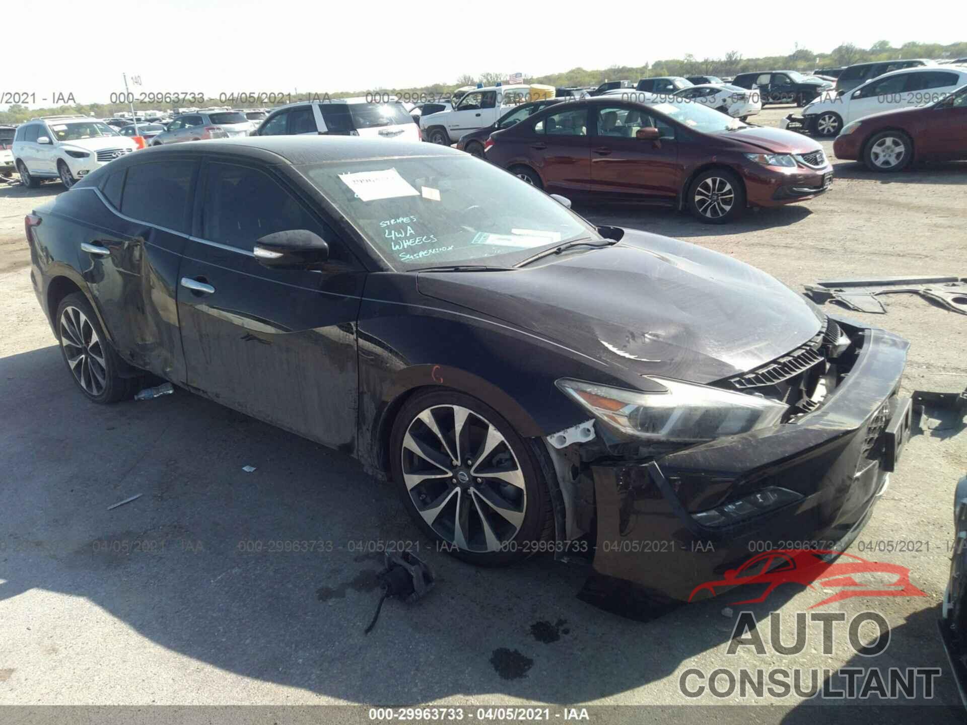 NISSAN MAXIMA 2017 - 1N4AA6AP8HC427717