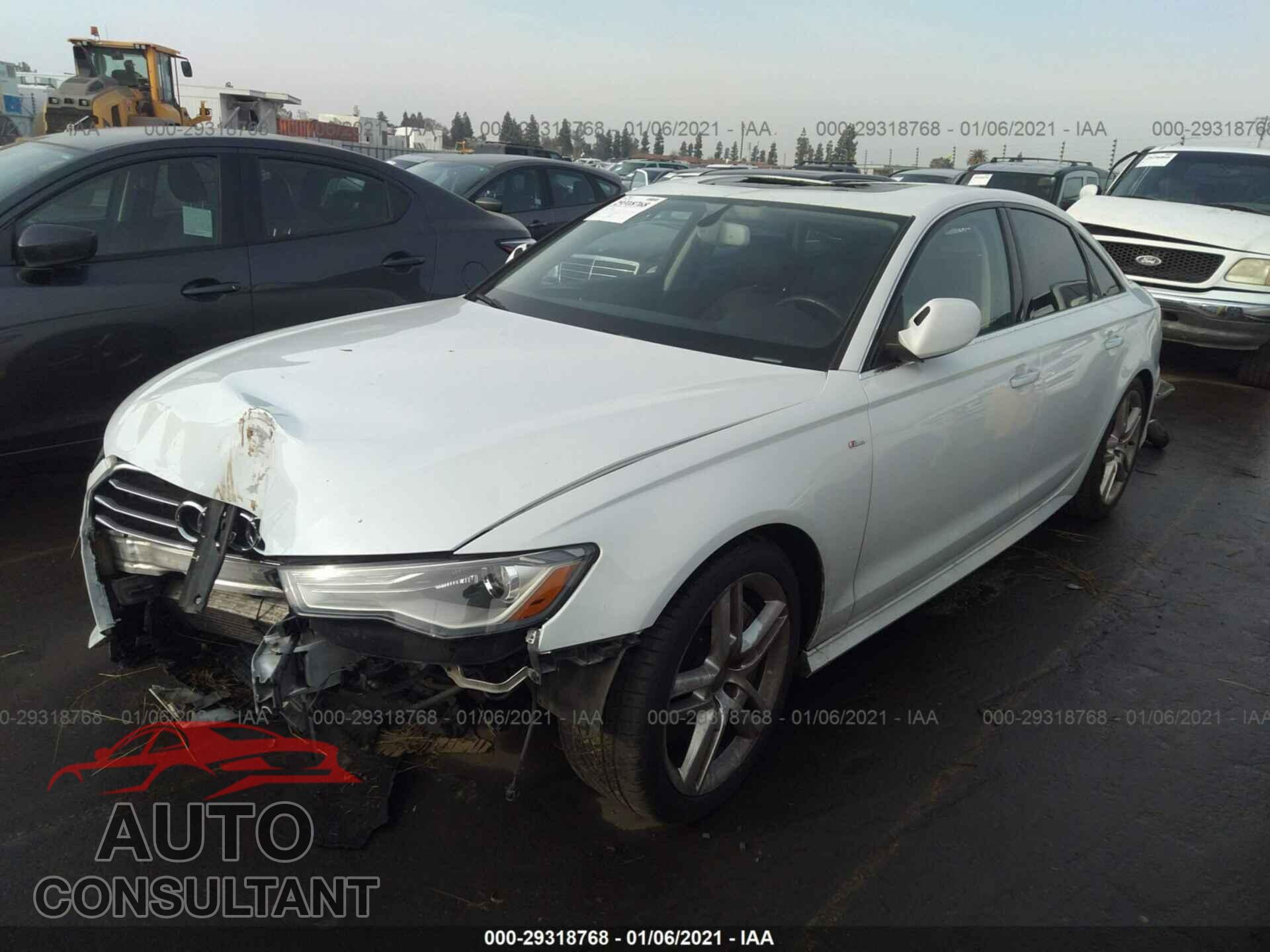 AUDI A6 2016 - WAUDFAFC3GN033592
