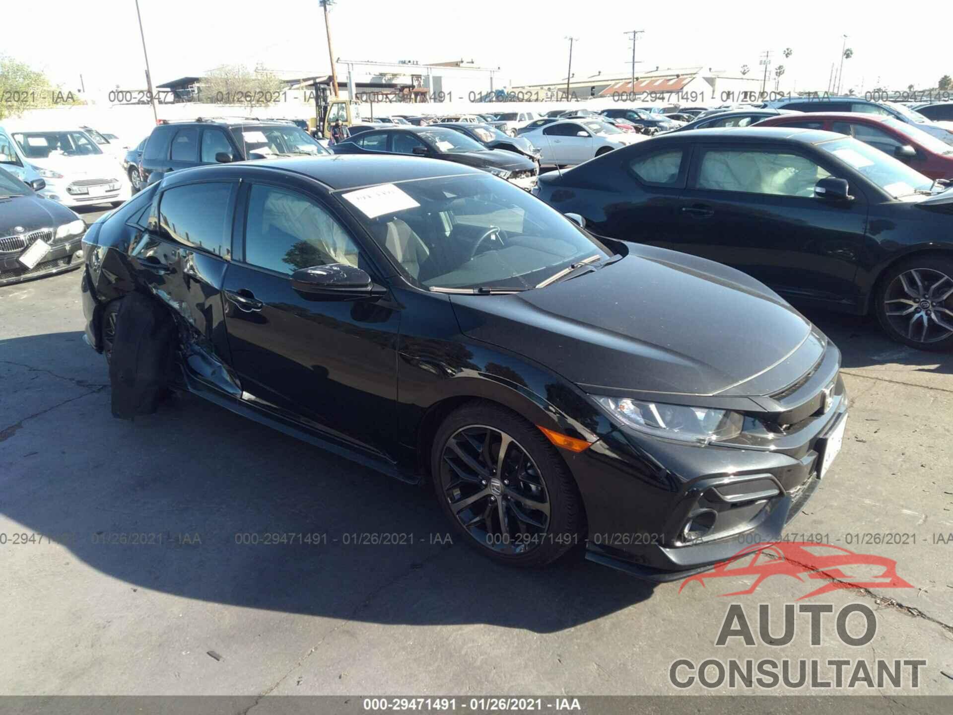 HONDA CIVIC HATCHBACK 2020 - SHHFK7H40LU403405