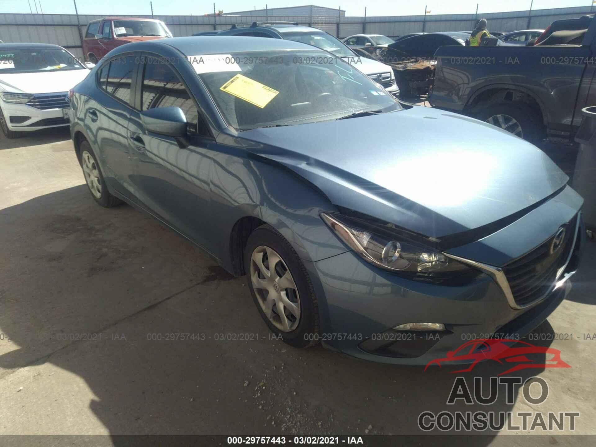 MAZDA MAZDA3 2016 - 3MZBM1T74GM327842