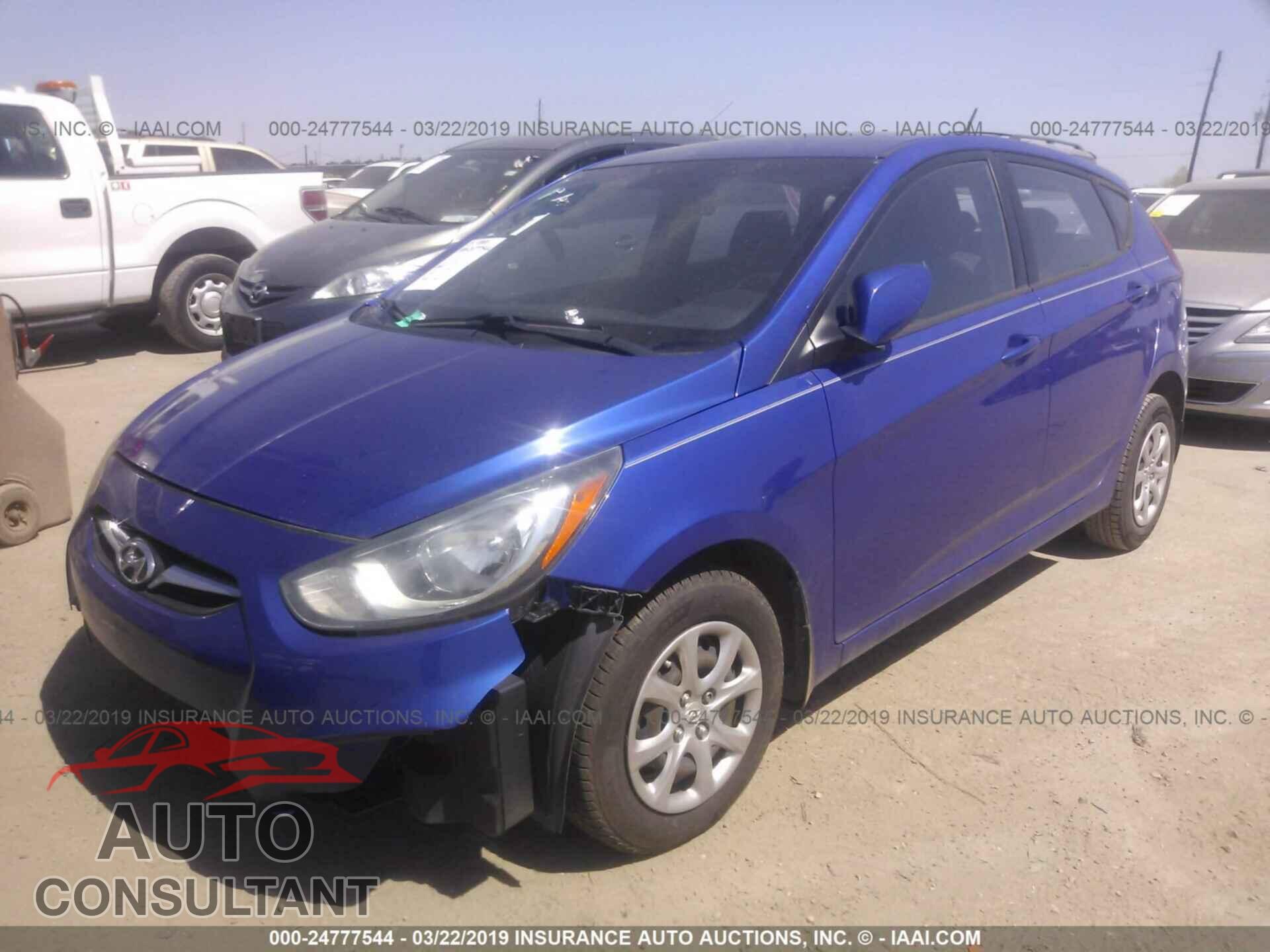 HYUNDAI ACCENT 2014 - KMHCT5AE5EU152959