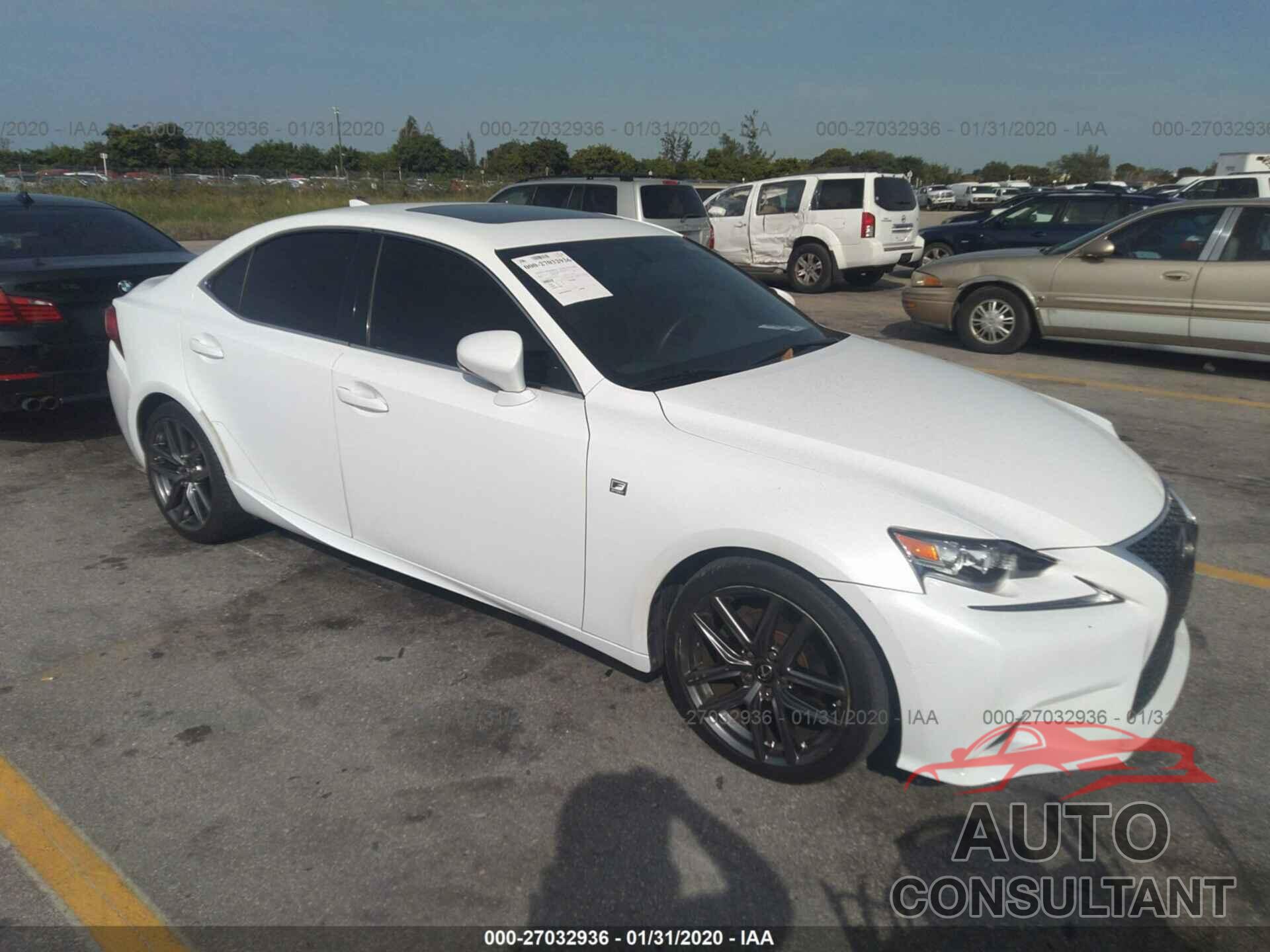 LEXUS IS 2015 - JTHBF1D21F5045662