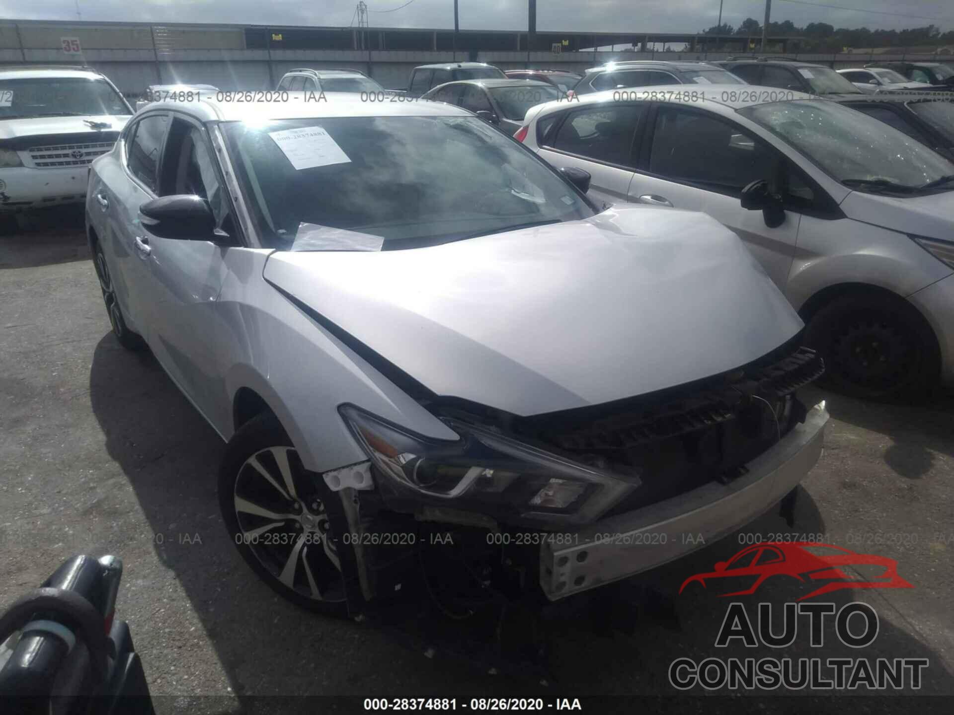 NISSAN MAXIMA 2018 - 1N4AA6AP3JC384524