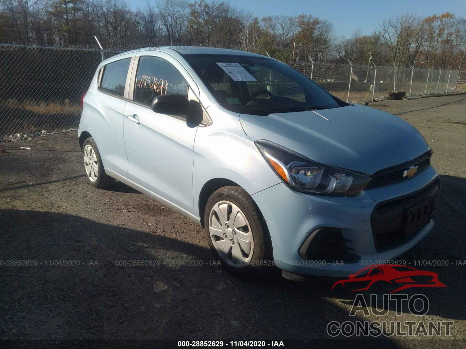 CHEVROLET SPARK 2016 - KL8CA6SA6GC588877