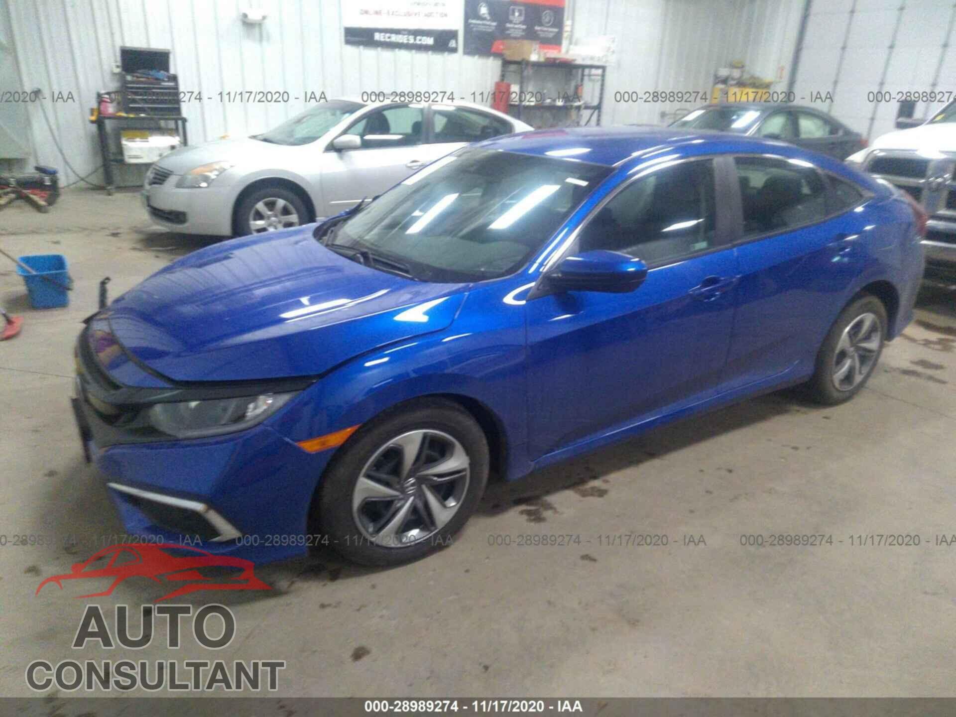 HONDA CIVIC SEDAN 2020 - 19XFC2F63LE204585