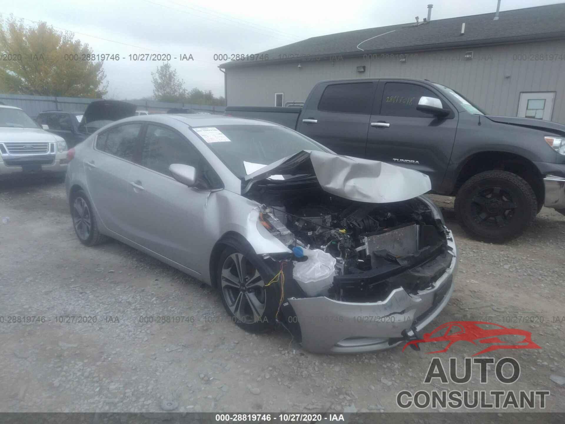 KIA FORTE 2016 - KNAFZ4A89G5551713