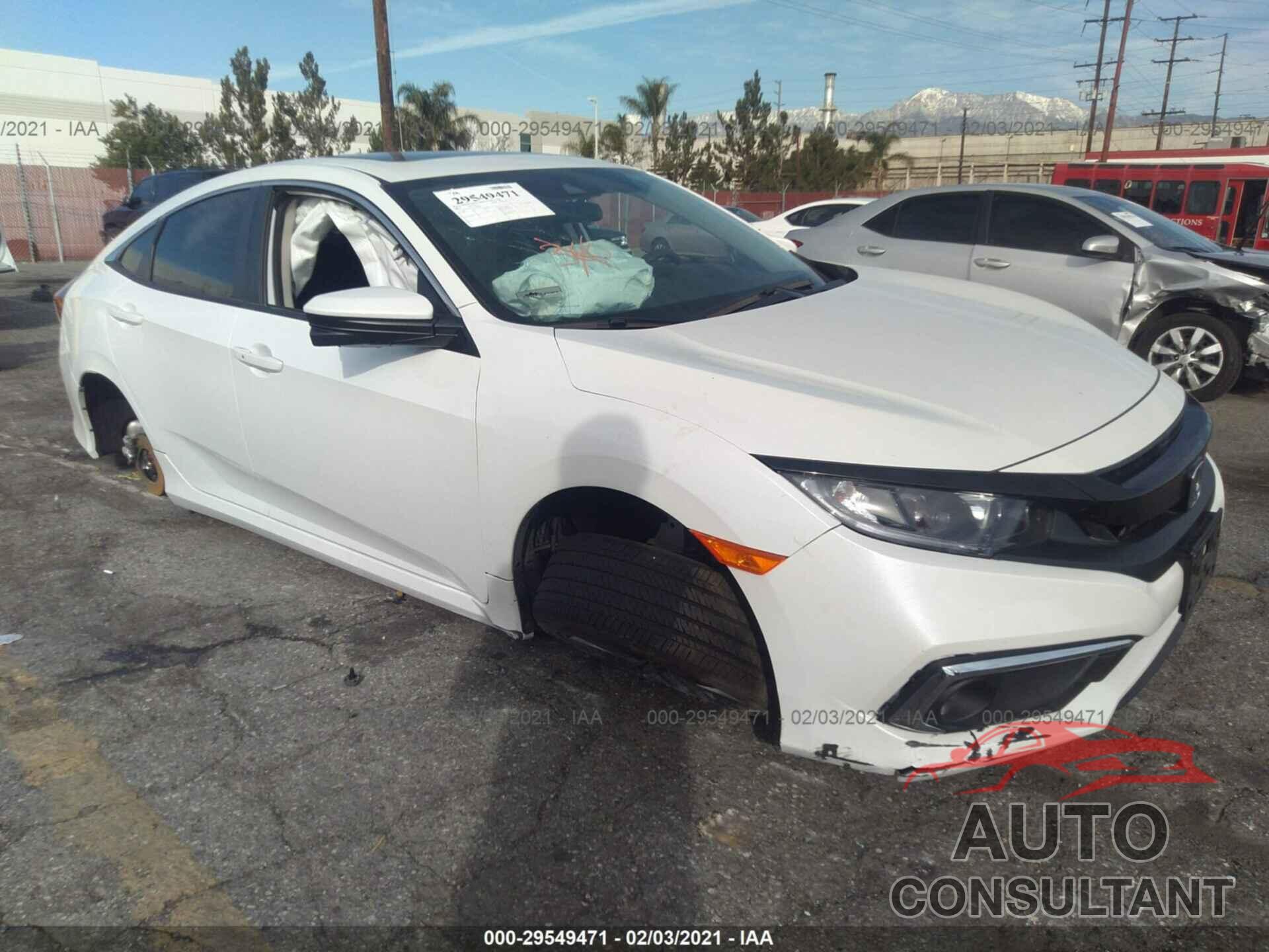 HONDA CIVIC SEDAN 2020 - 19XFC1F33LE204828