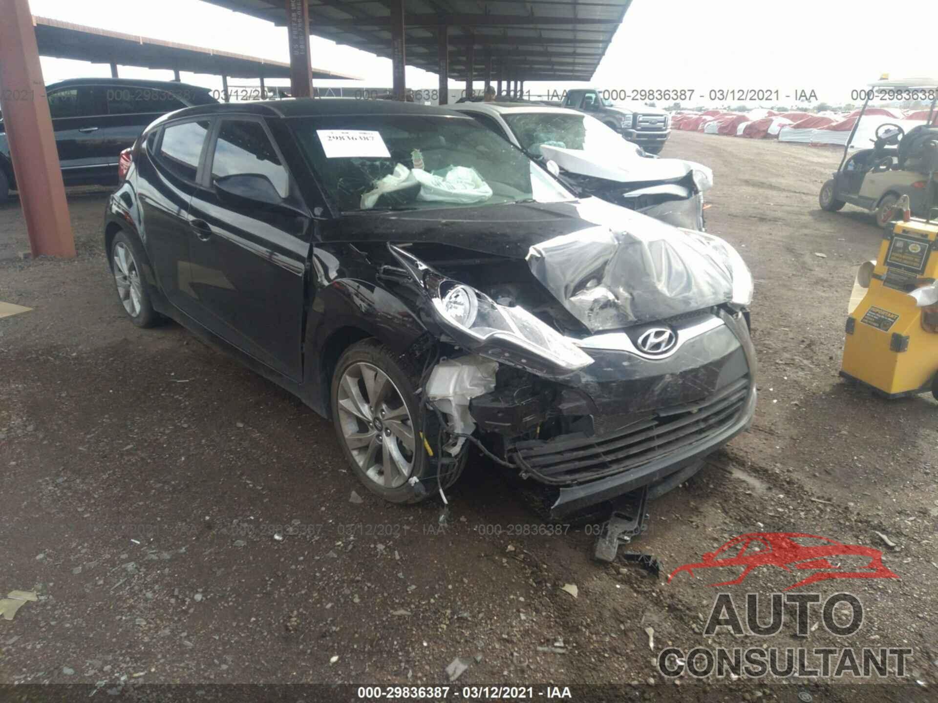 HYUNDAI VELOSTER 2017 - KMHTC6AD7HU320196