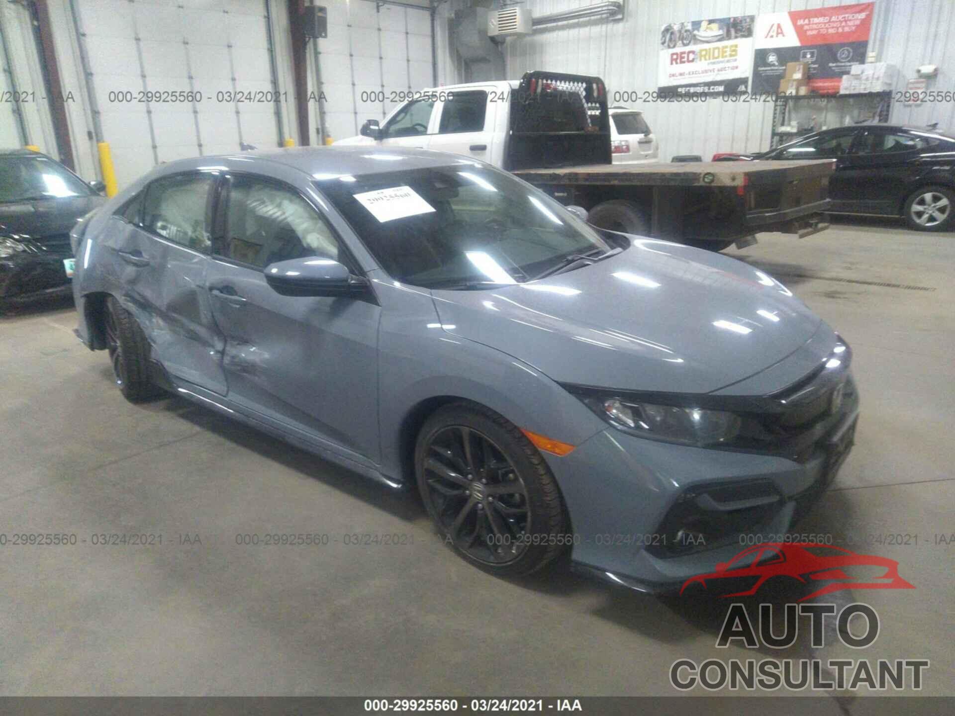 HONDA CIVIC HATCHBACK 2020 - SHHFK7H41LU225522
