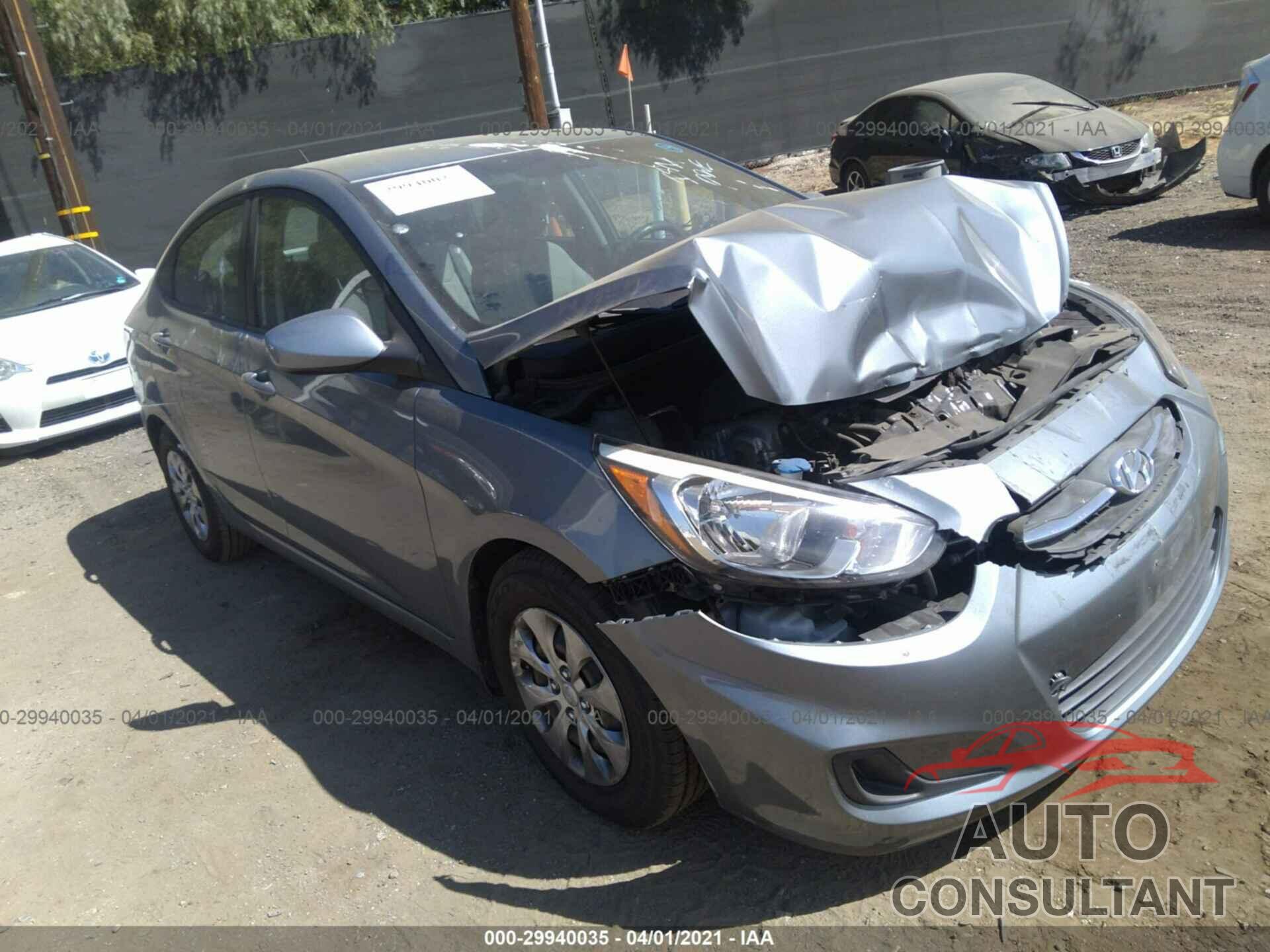 HYUNDAI ACCENT 2017 - KMHCT4AE1HU352266