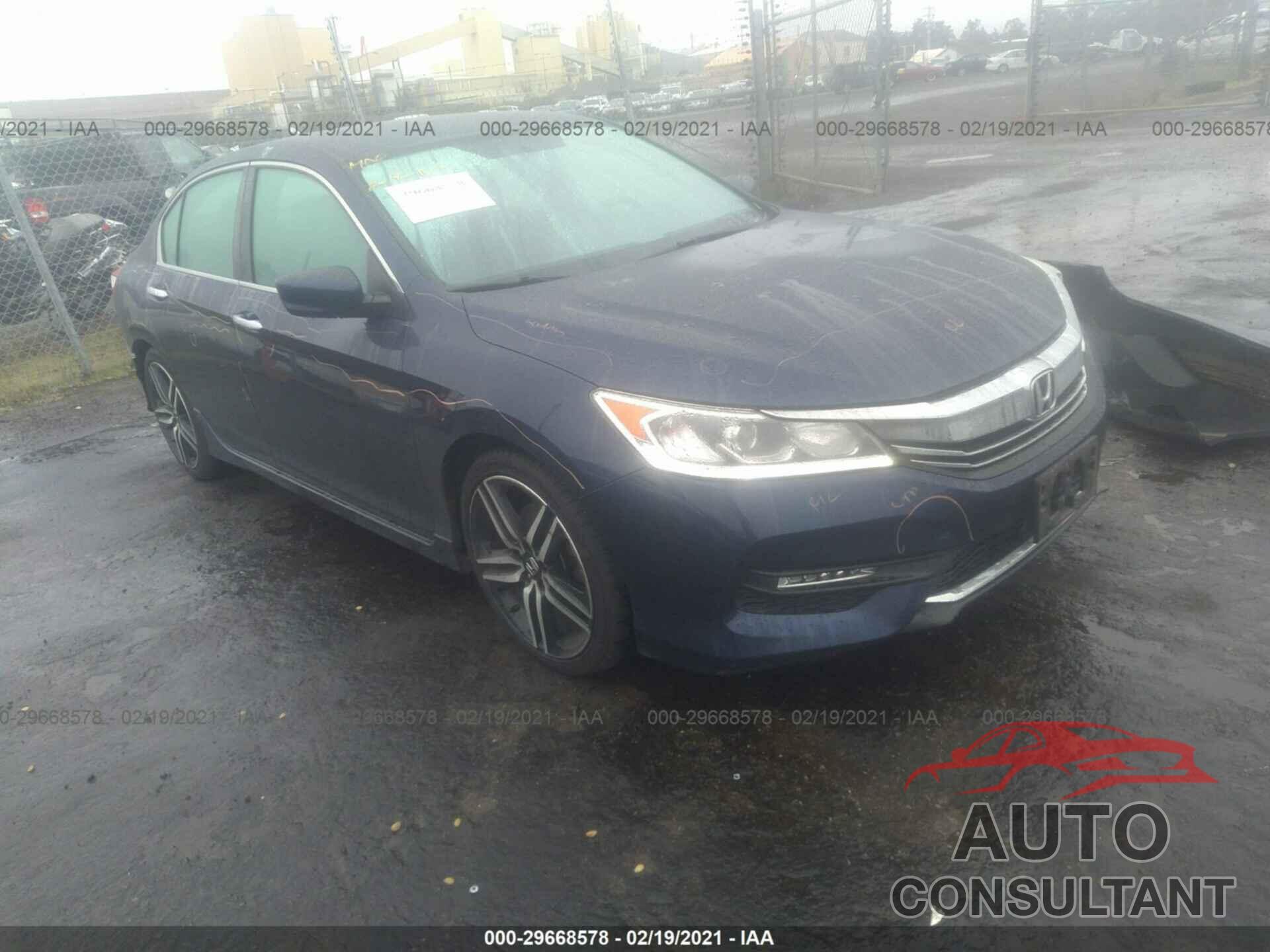 HONDA ACCORD SEDAN 2017 - 1HGCR2F54HA128346