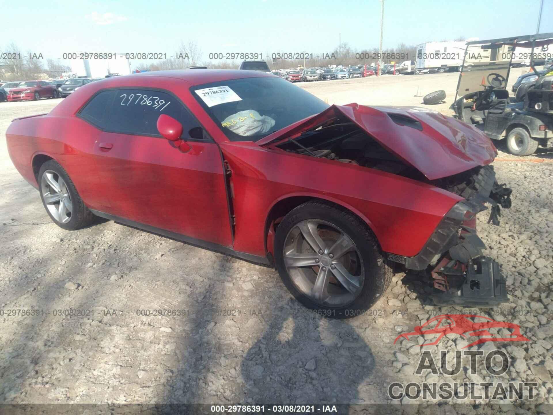 DODGE CHALLENGER 2016 - 2C3CDZAG3GH149465