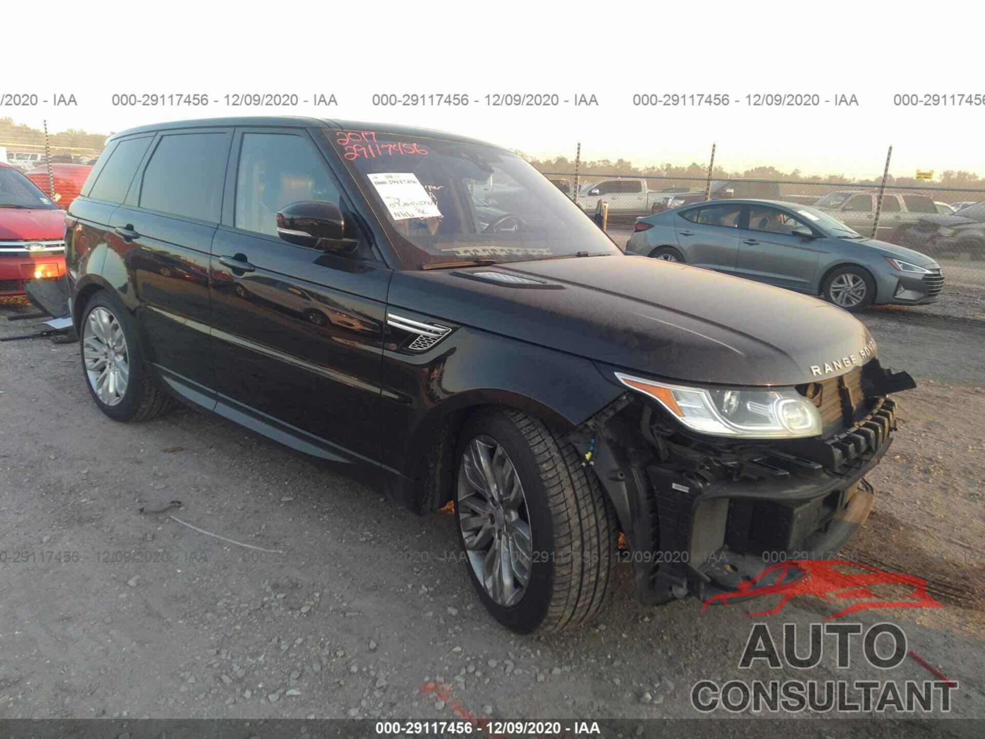 LAND ROVER RANGE ROVER SPORT 2017 - SALWR2FV9HA160875