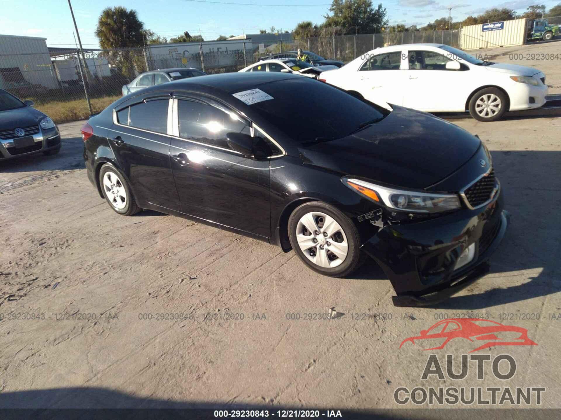 KIA FORTE 2017 - 3KPFK4A70HE069345