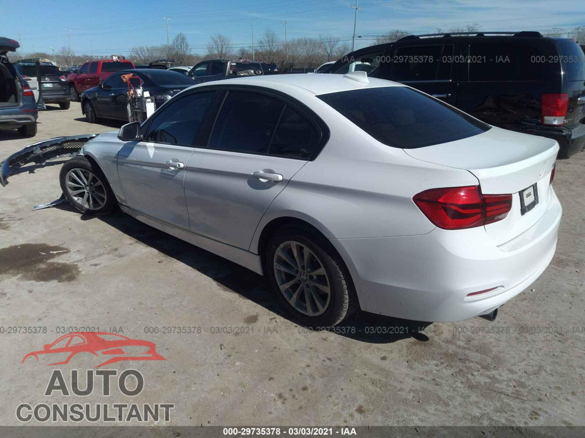 BMW 3 SERIES 2016 - WBA8E1G55GNU12095