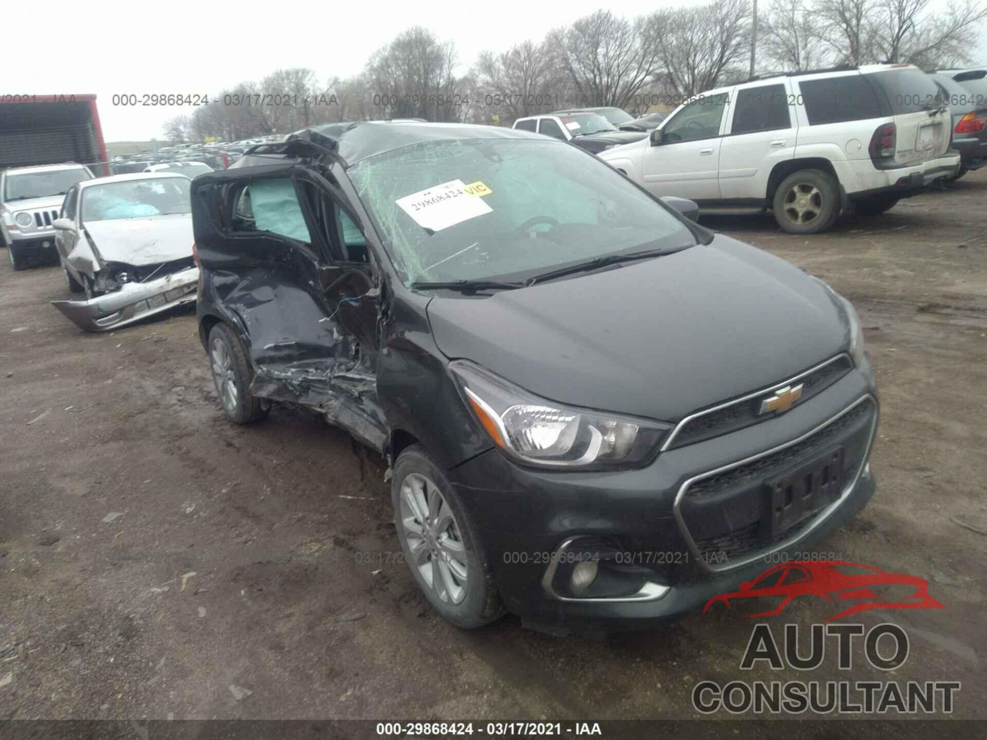 CHEVROLET SPARK 2017 - KL8CD6SA0HC830958