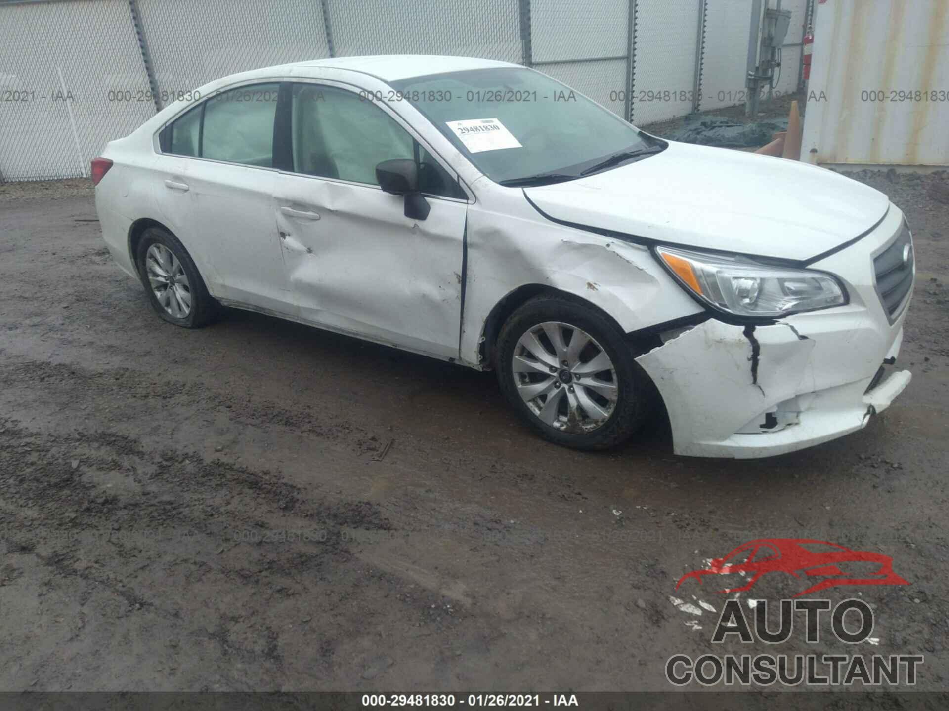 SUBARU LEGACY 2017 - 4S3BNAB62H3051270