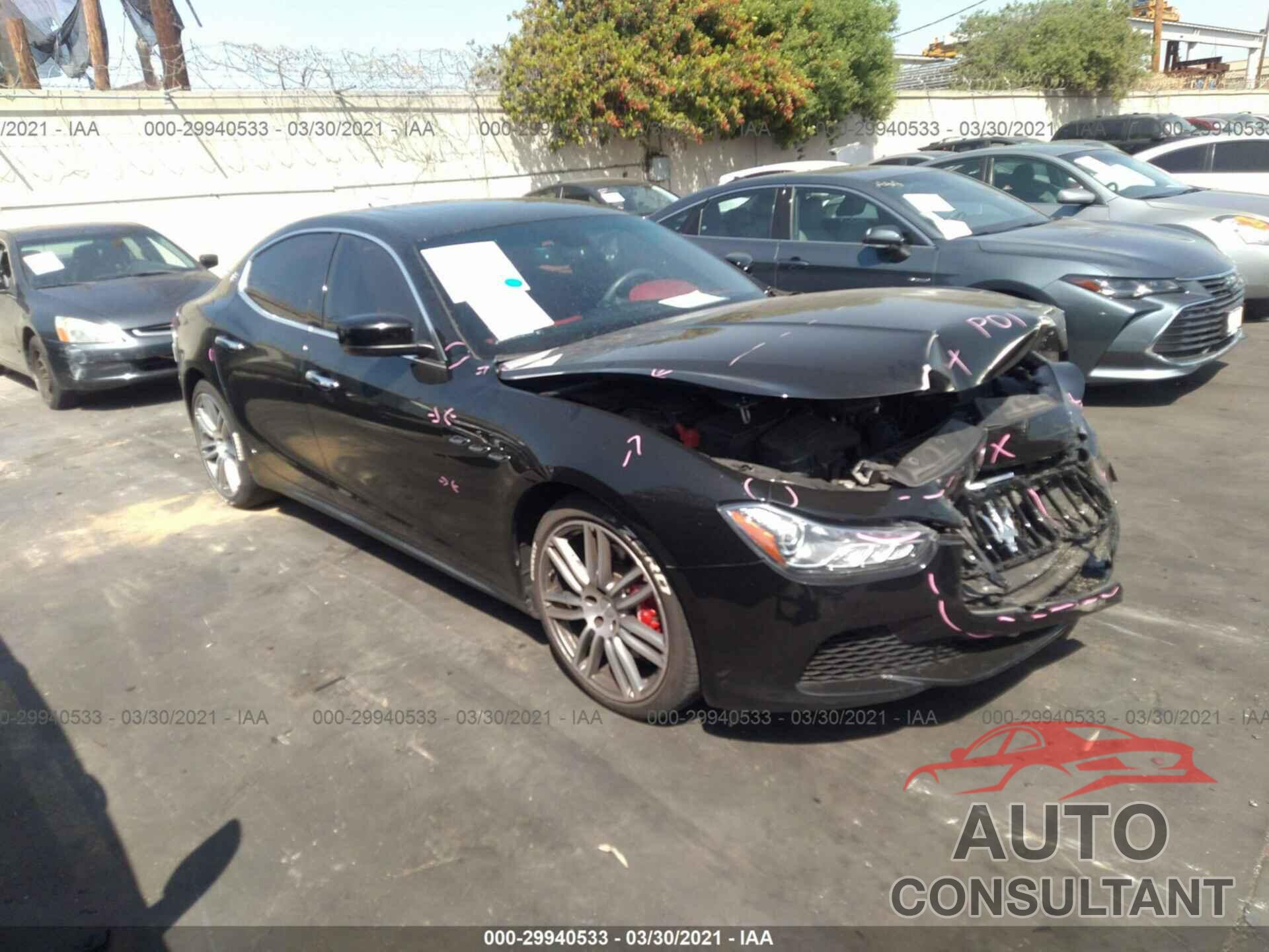 MASERATI GHIBLI 2016 - ZAM57RSA2G1173546