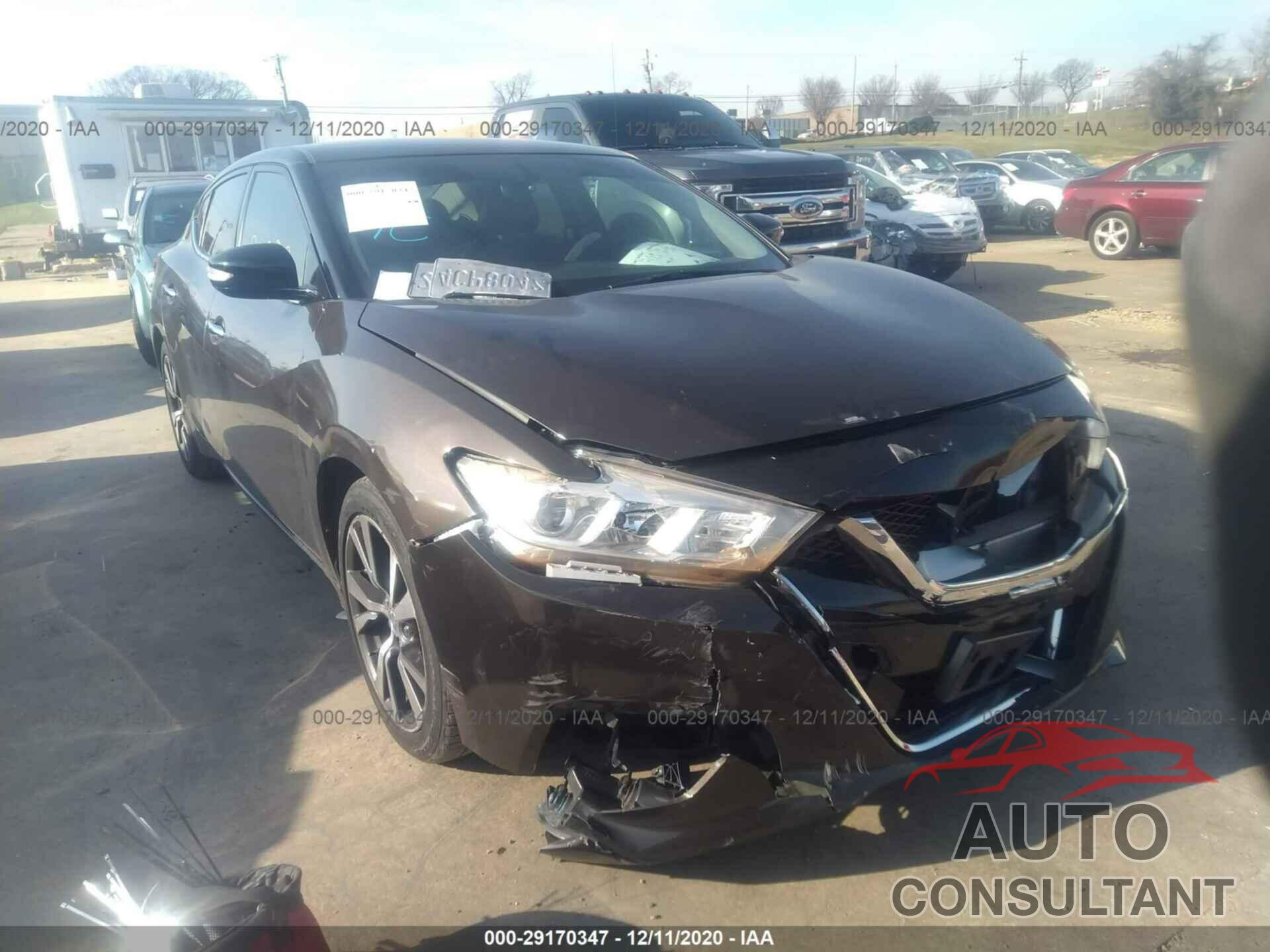 NISSAN MAXIMA 2016 - 1N4AA6AP3GC448716