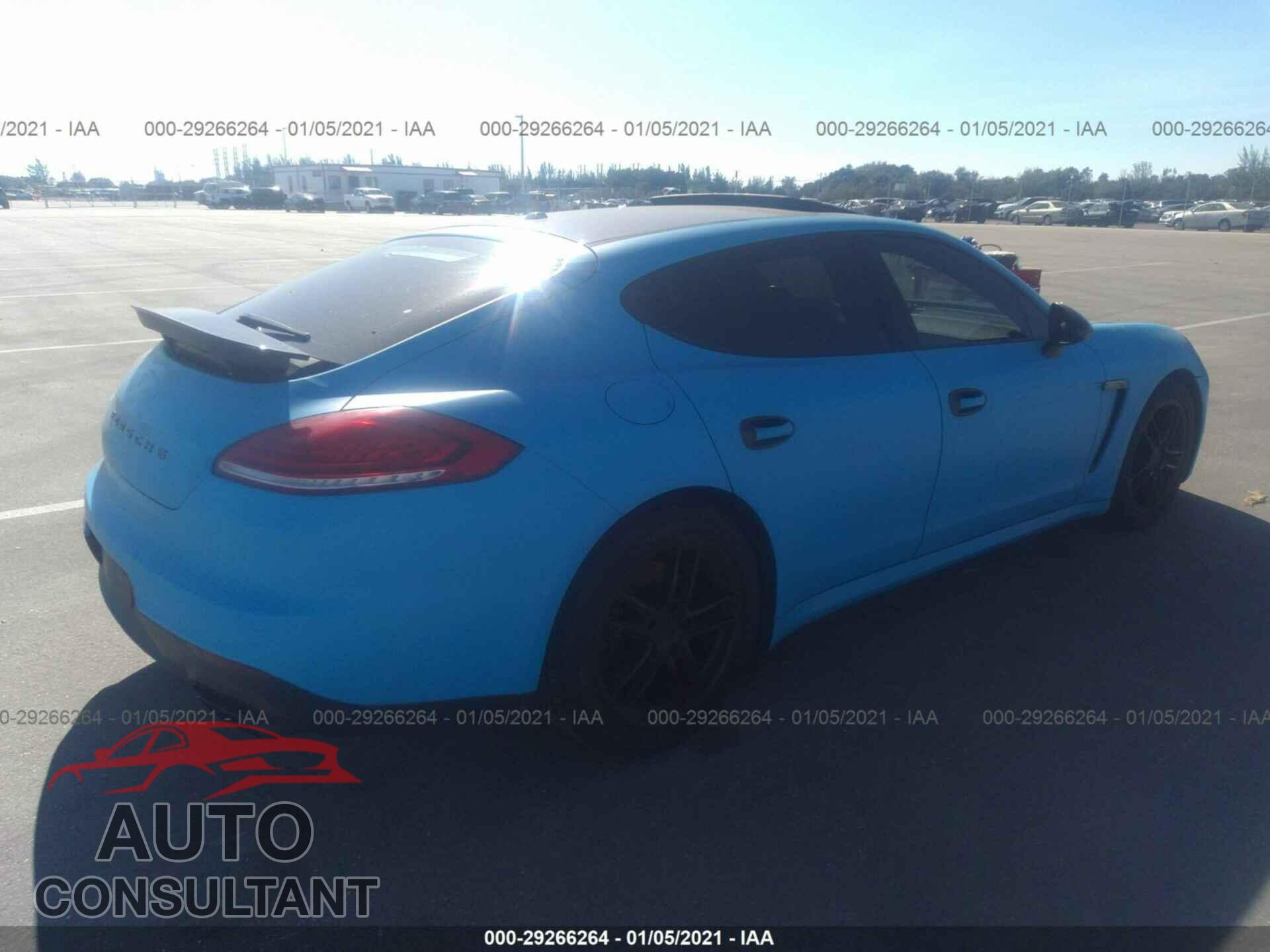 PORSCHE PANAMERA 2016 - WP0AA2A75GL000836