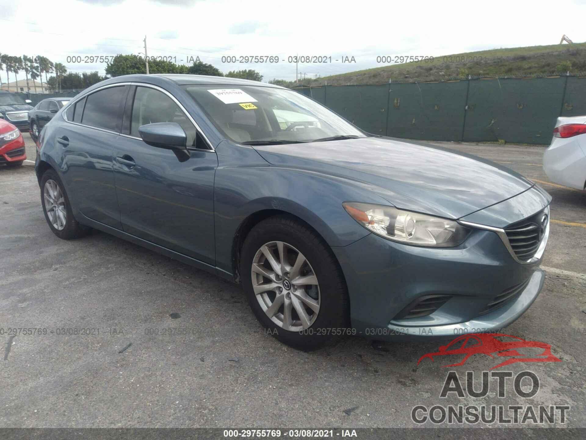 MAZDA MAZDA6 2016 - JM1GJ1U55G1469841