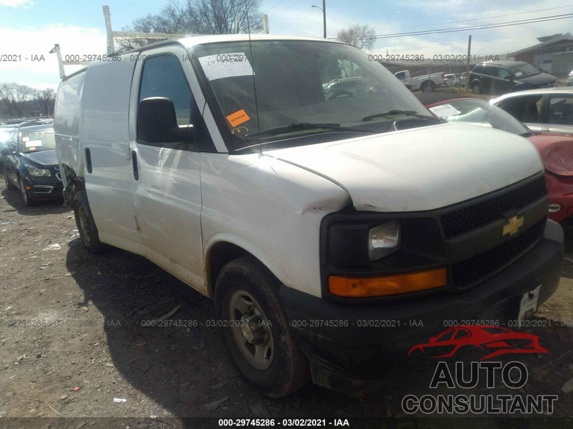 CHEVROLET EXPRESS CARGO VAN 2017 - 1GCWGAFG5H1148490