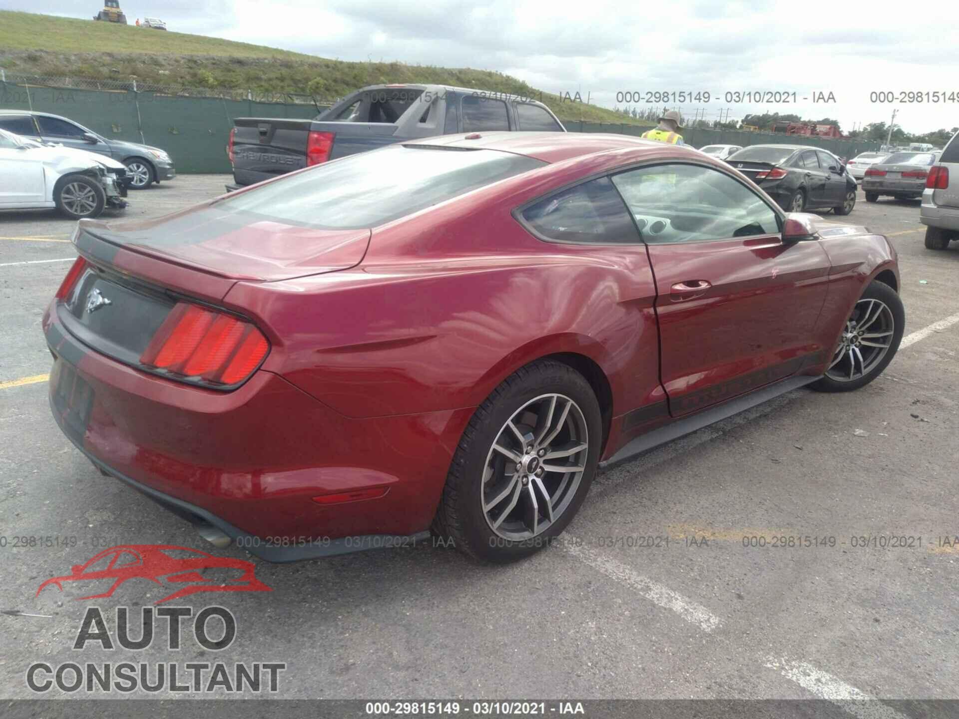 FORD MUSTANG 2017 - 1FA6P8TH2H5282409