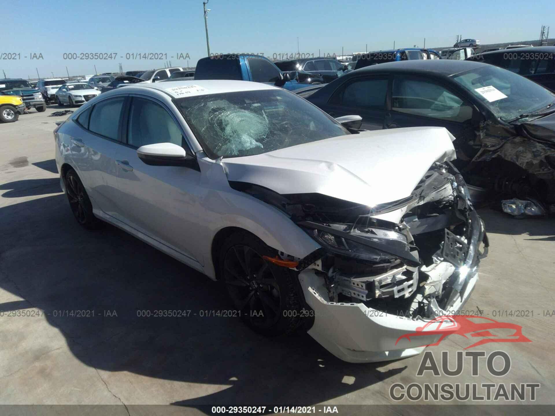 HONDA CIVIC SEDAN 2019 - 19XFC2F87KE023618