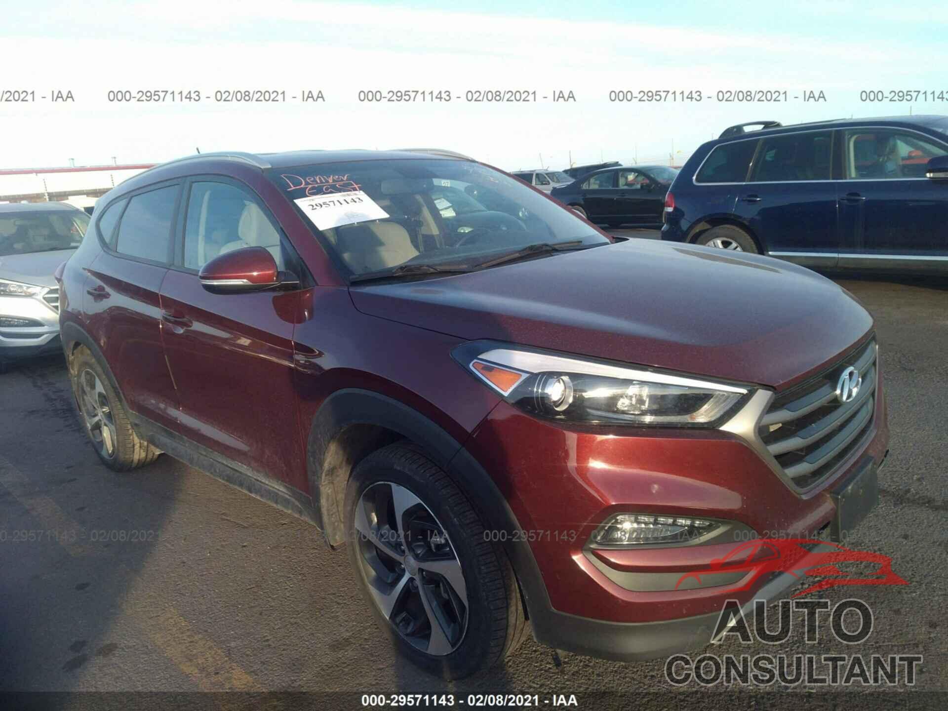 HYUNDAI TUCSON 2016 - KM8J3CA26GU242013