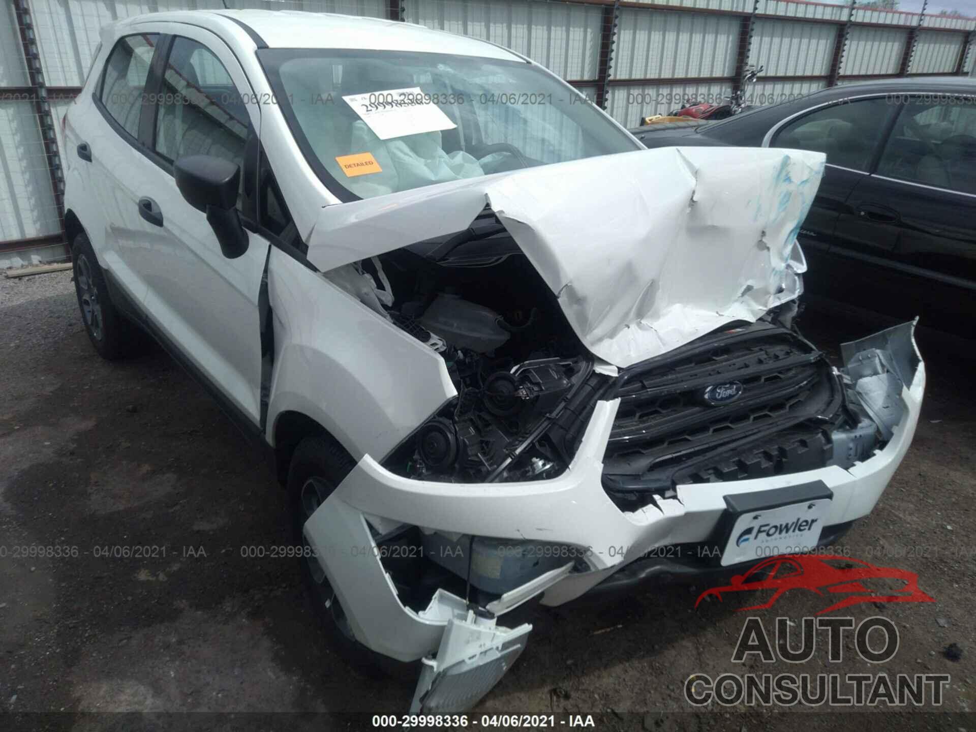 FORD ECOSPORT 2020 - MAJ3S2FE3LC383690