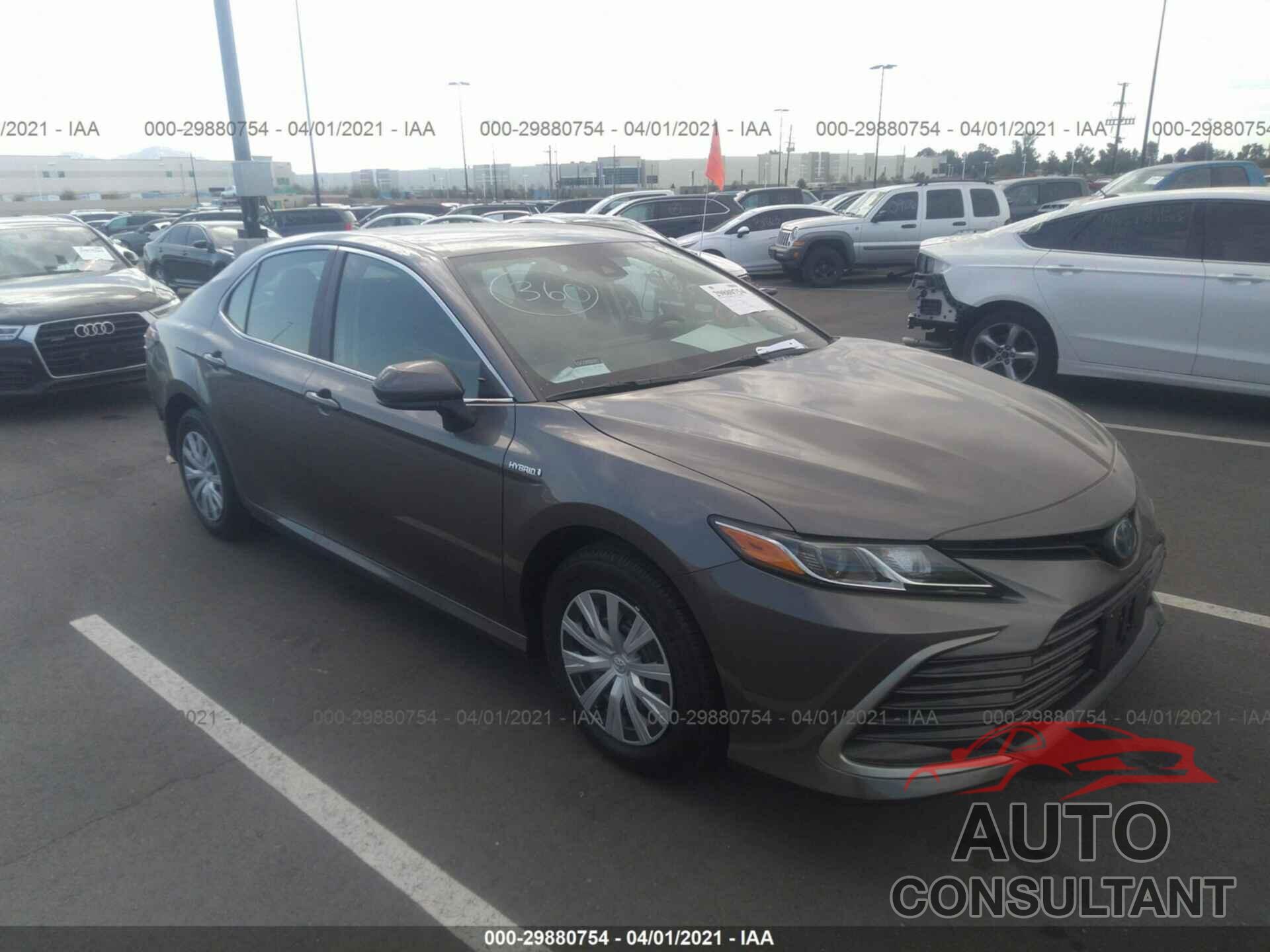 TOYOTA CAMRY 2021 - 4T1C31AK1MU024506