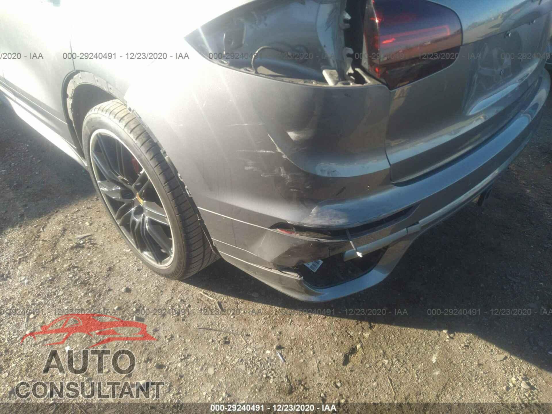 PORSCHE CAYENNE 2016 - WP1AD2A25GLA78012