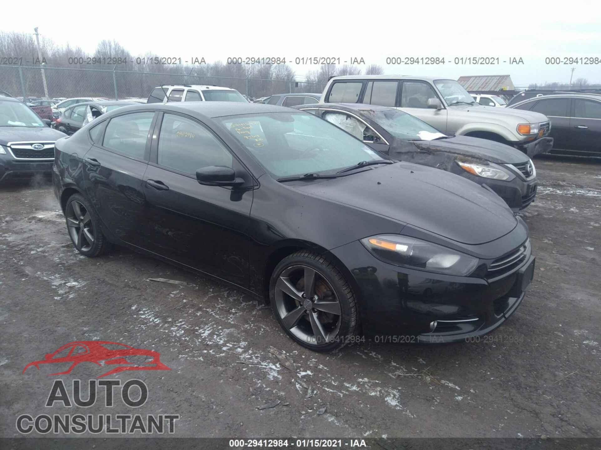 DODGE DART 2016 - 1C3CDFEBXGD539067