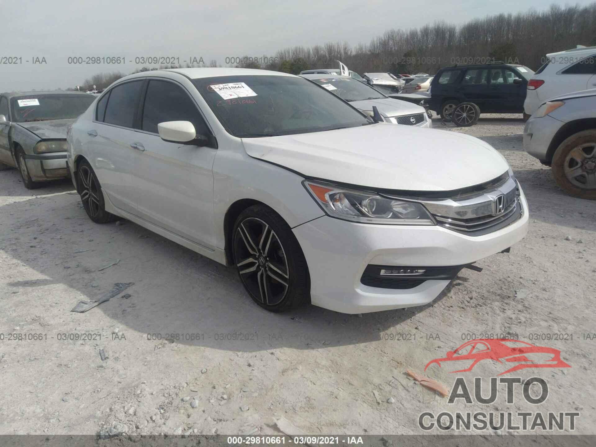 HONDA ACCORD SEDAN 2016 - 1HGCR2F52GA065455