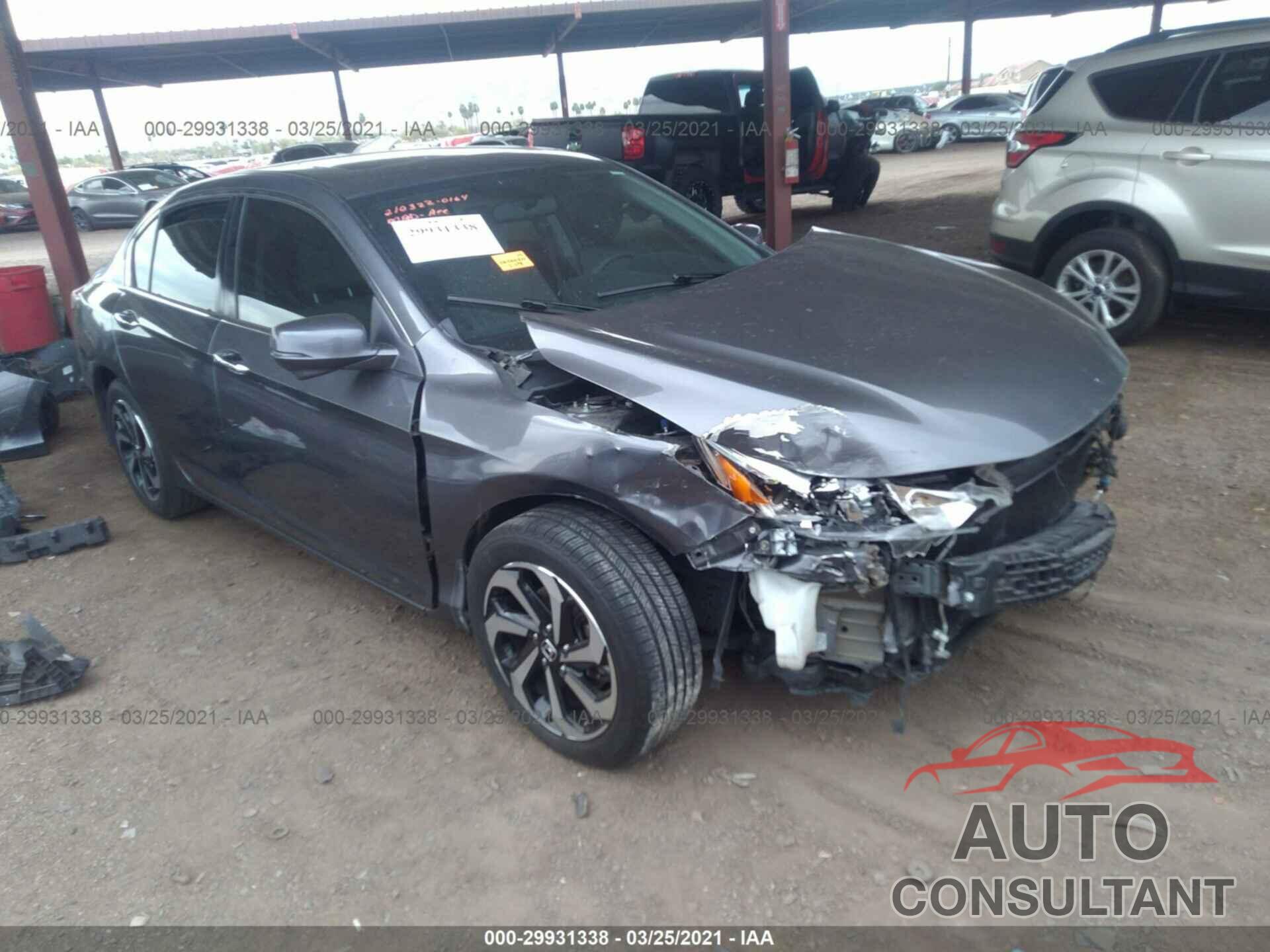 HONDA ACCORD SEDAN 2017 - 1HGCR2F78HA085387